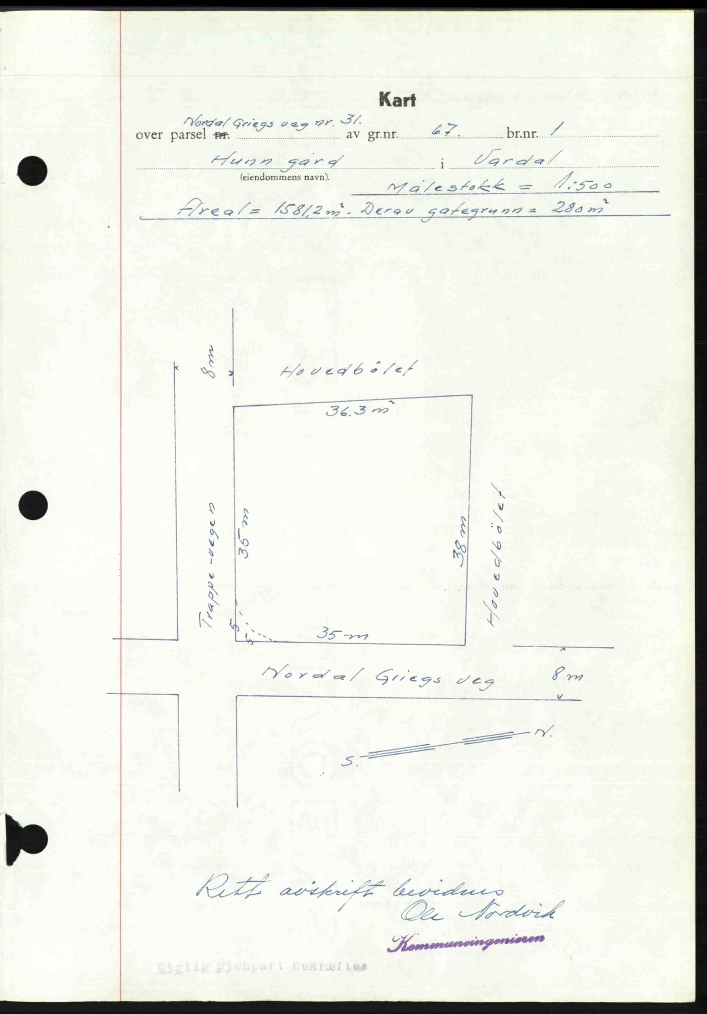 Toten tingrett, SAH/TING-006/H/Hb/Hbc/L0020: Mortgage book no. Hbc-20, 1948-1948, Diary no: : 3490/1948