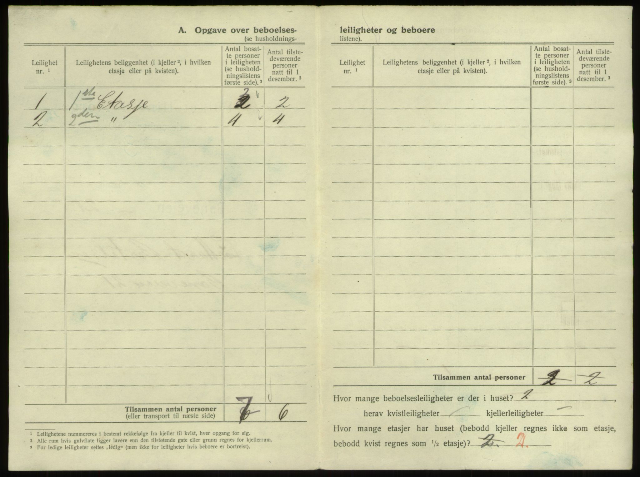 SAB, 1920 census for Bergen, 1920, p. 4695