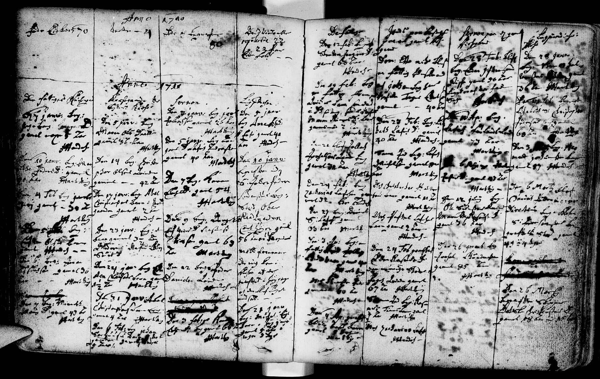 Domkirken sokneprestkontor, AV/SAST-A-101812/001/30/30BA/L0001: Parish register (official) no. A 1 /1, 1688-1727