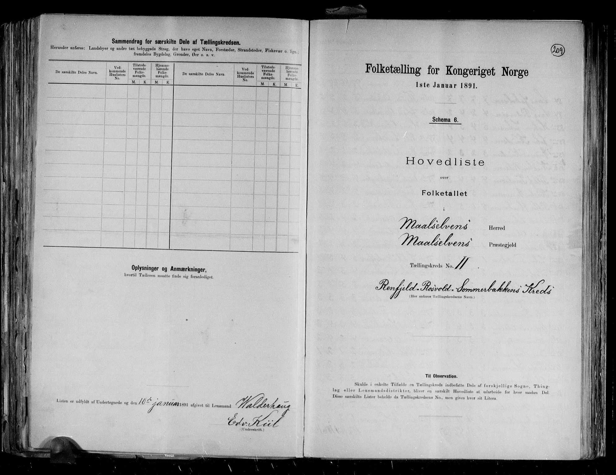 RA, 1891 census for 1924 Målselv, 1891, p. 25