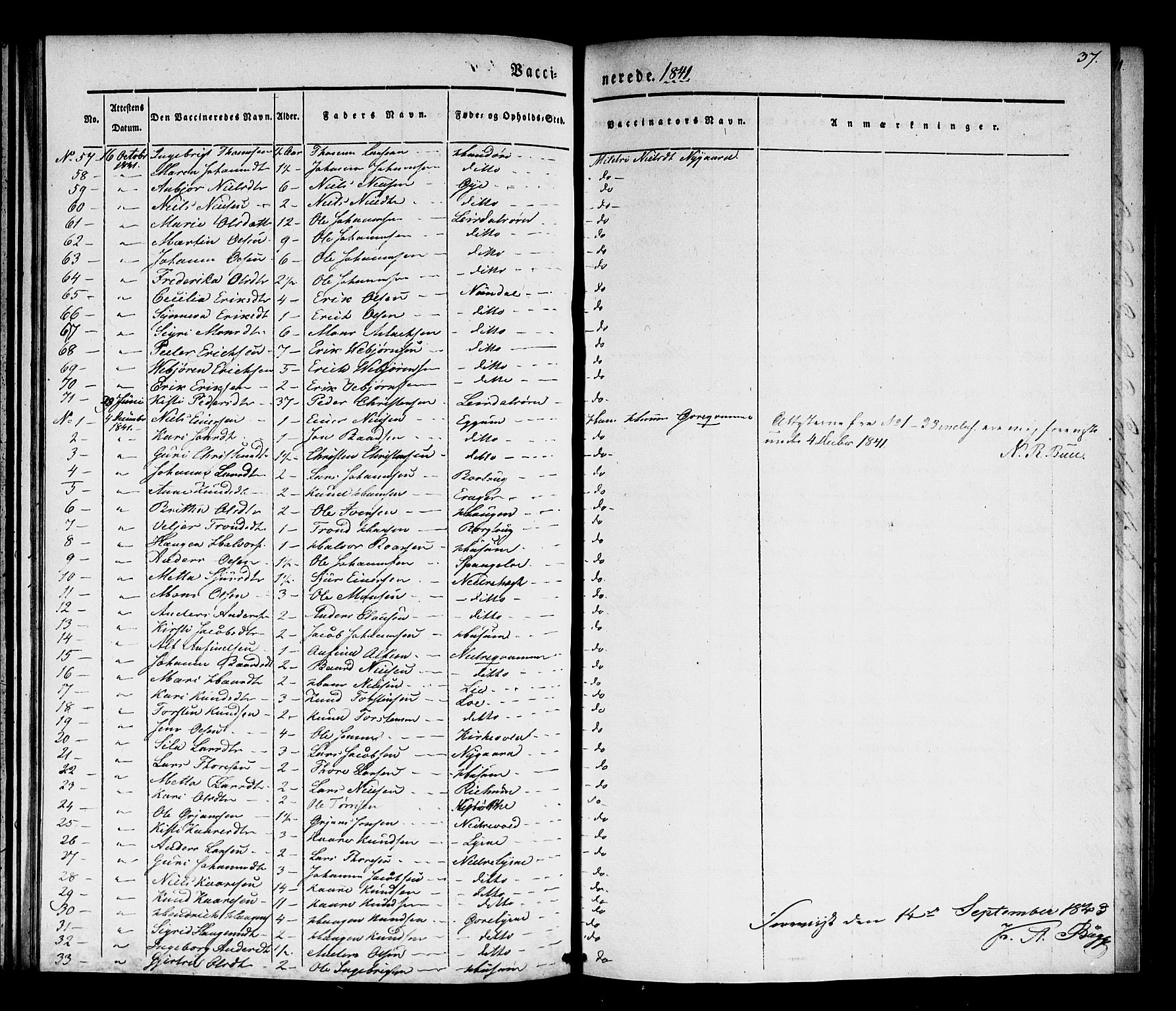 Lærdal sokneprestembete, SAB/A-81201: Parish register (official) no. A 18, 1834-1845, p. 37