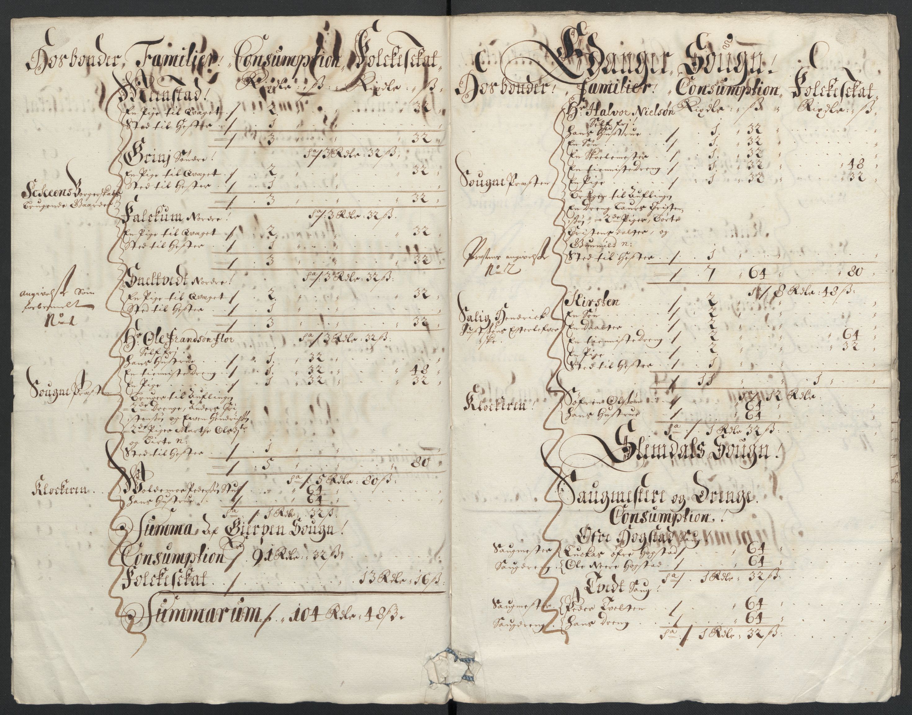 Rentekammeret inntil 1814, Reviderte regnskaper, Fogderegnskap, RA/EA-4092/R36/L2097: Fogderegnskap Øvre og Nedre Telemark og Bamble, 1697, p. 155