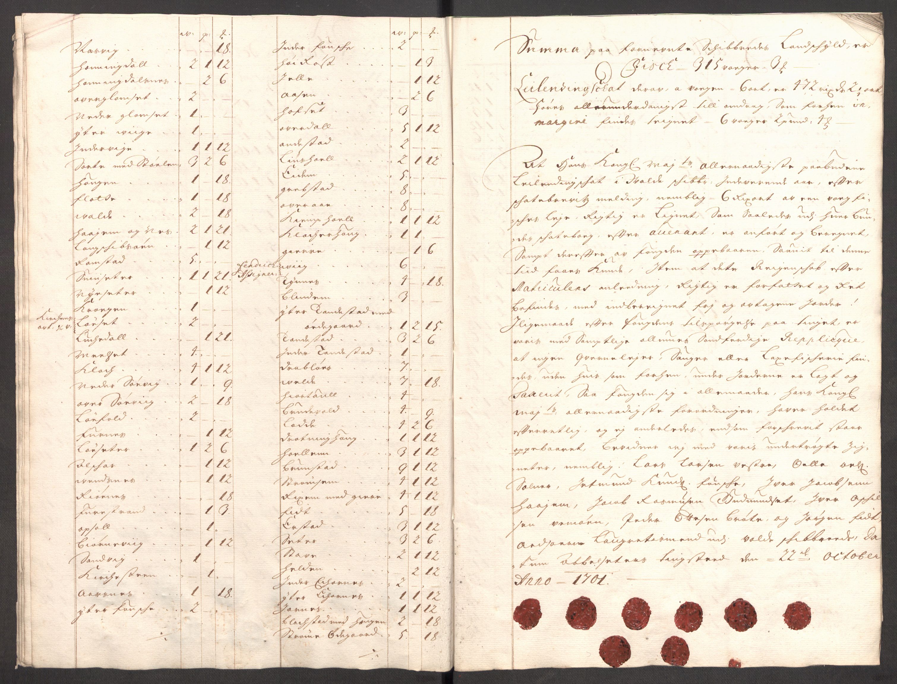 Rentekammeret inntil 1814, Reviderte regnskaper, Fogderegnskap, AV/RA-EA-4092/R54/L3558: Fogderegnskap Sunnmøre, 1700-1701, p. 332