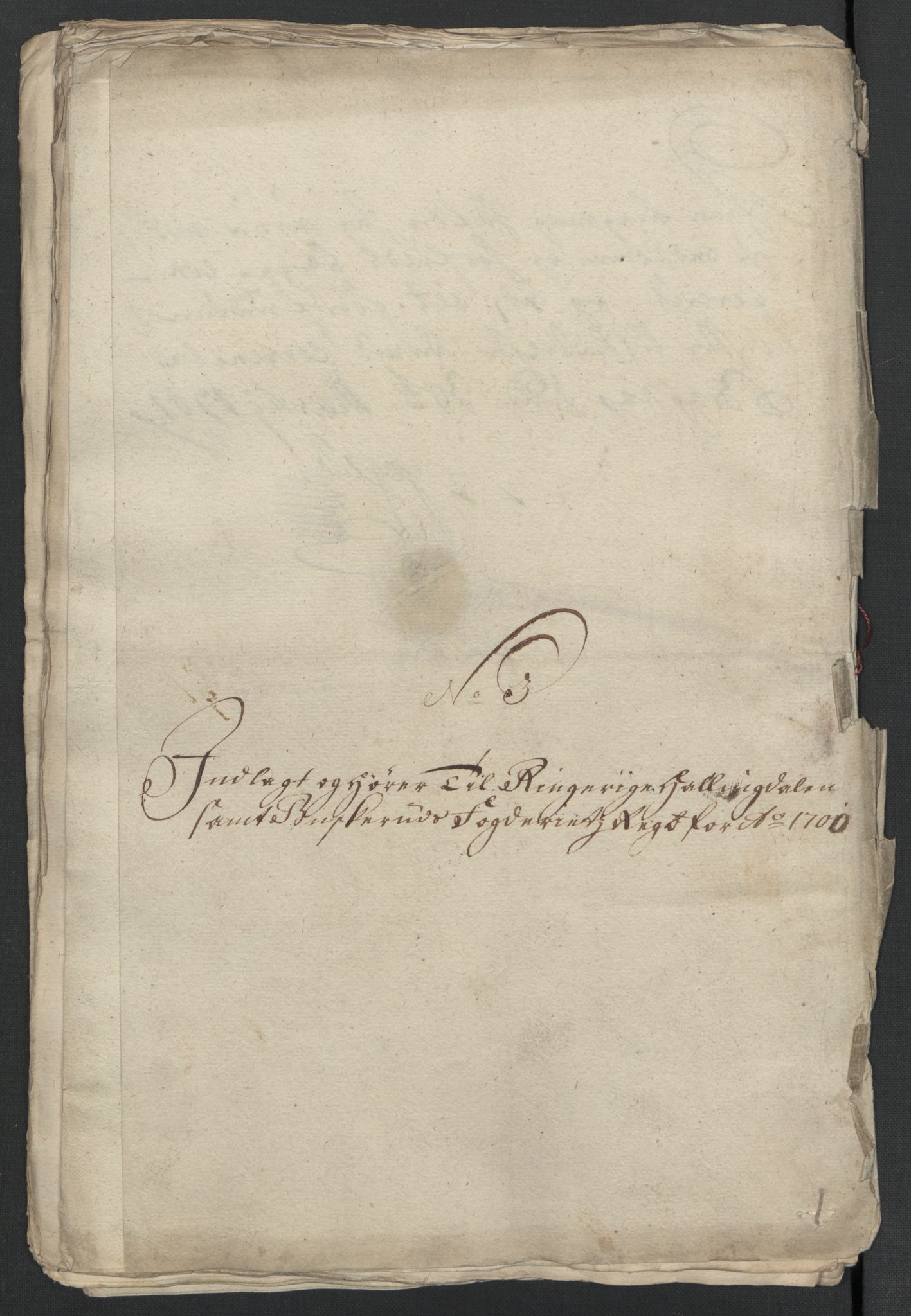 Rentekammeret inntil 1814, Reviderte regnskaper, Fogderegnskap, AV/RA-EA-4092/R22/L1457: Fogderegnskap Ringerike, Hallingdal og Buskerud, 1700, p. 85