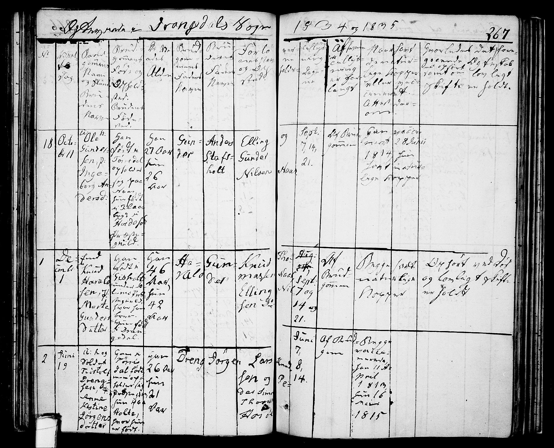Drangedal kirkebøker, SAKO/A-258/F/Fa/L0006: Parish register (official) no. 6, 1831-1837, p. 267