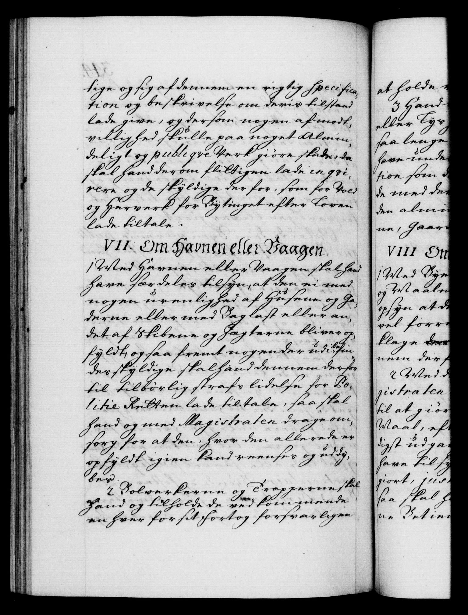 Danske Kanselli 1572-1799, AV/RA-EA-3023/F/Fc/Fca/Fcaa/L0020: Norske registre, 1708-1711, p. 344b