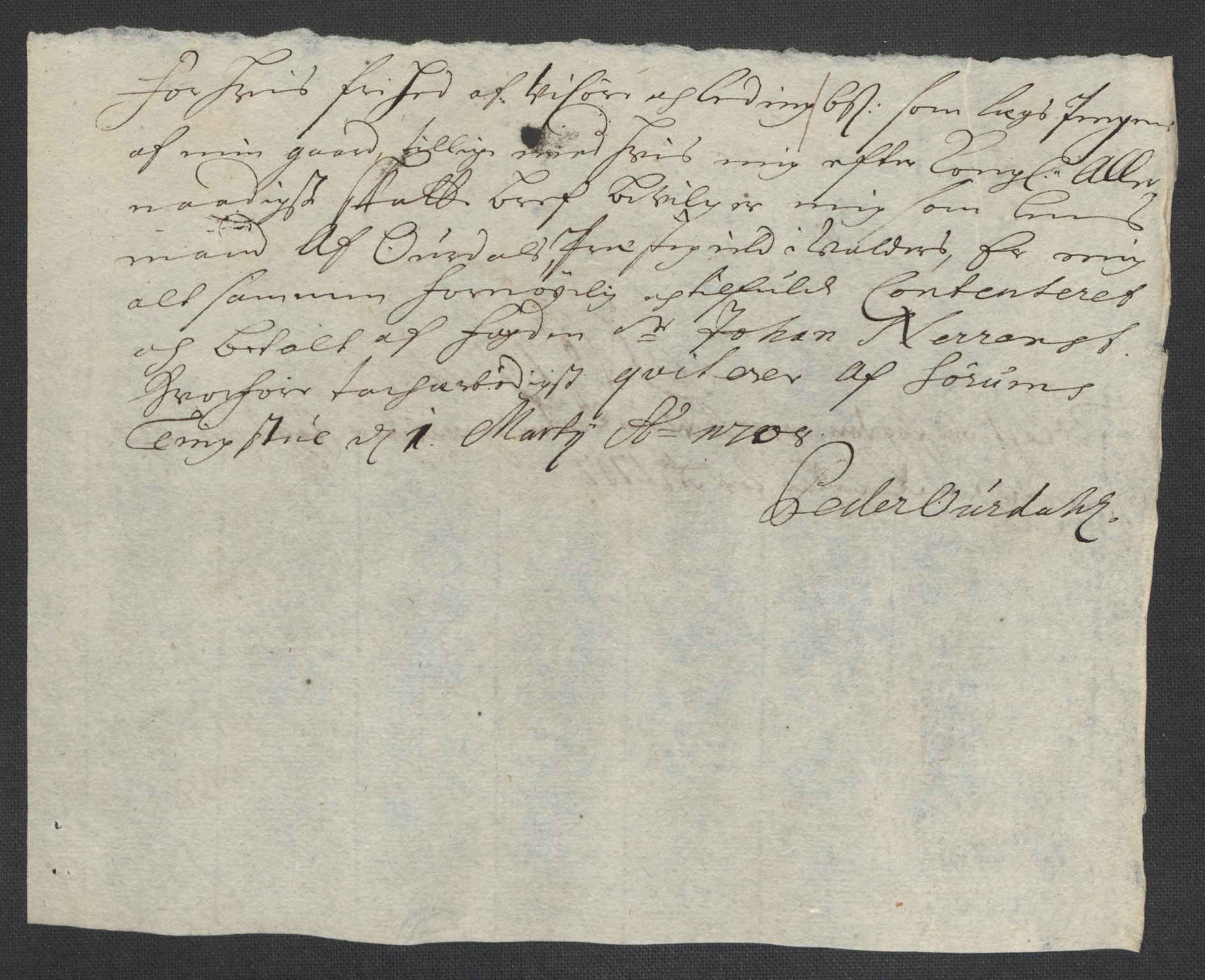 Rentekammeret inntil 1814, Reviderte regnskaper, Fogderegnskap, AV/RA-EA-4092/R18/L1305: Fogderegnskap Hadeland, Toten og Valdres, 1707-1708, p. 315