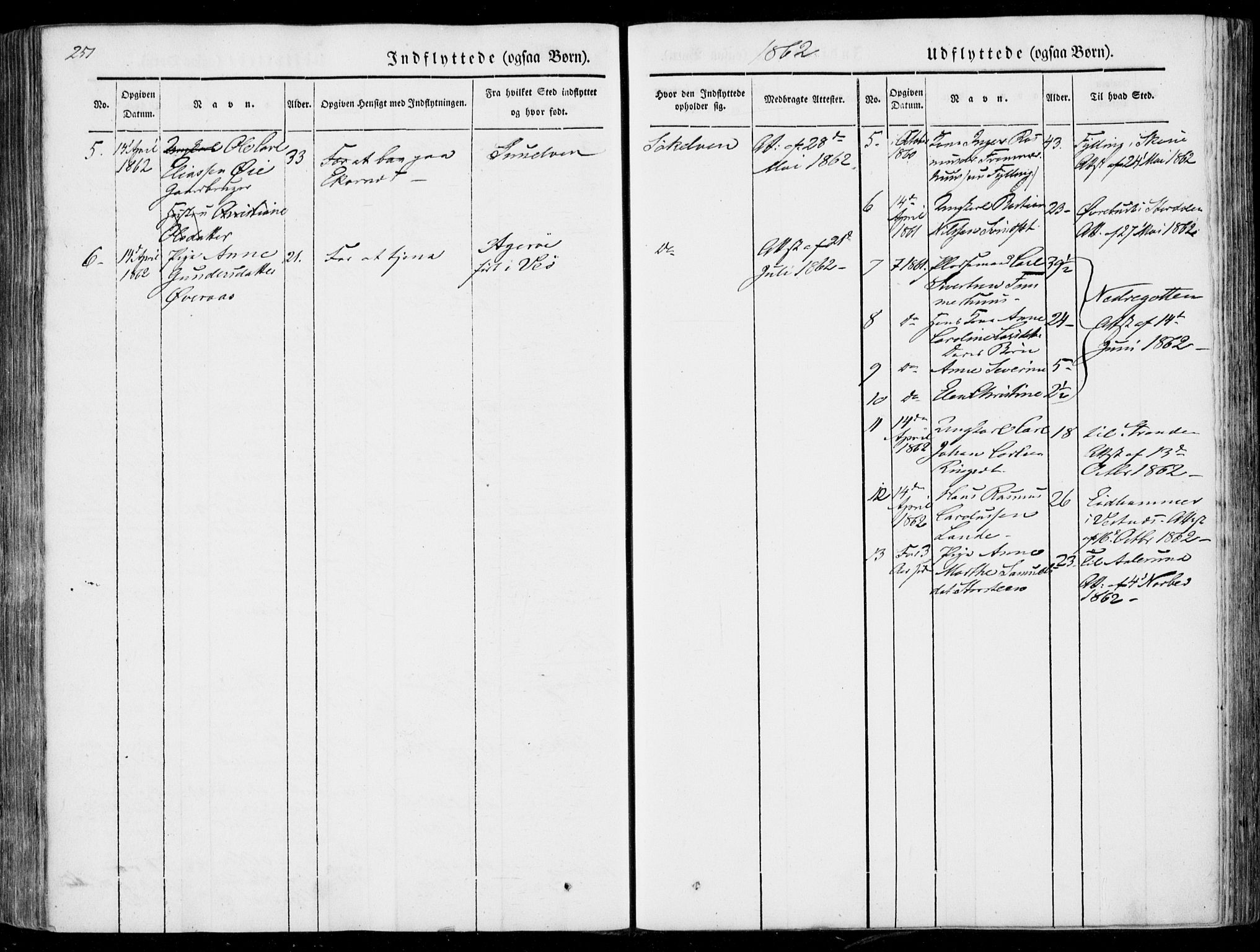 Ministerialprotokoller, klokkerbøker og fødselsregistre - Møre og Romsdal, SAT/A-1454/522/L0313: Parish register (official) no. 522A08, 1852-1862, p. 251
