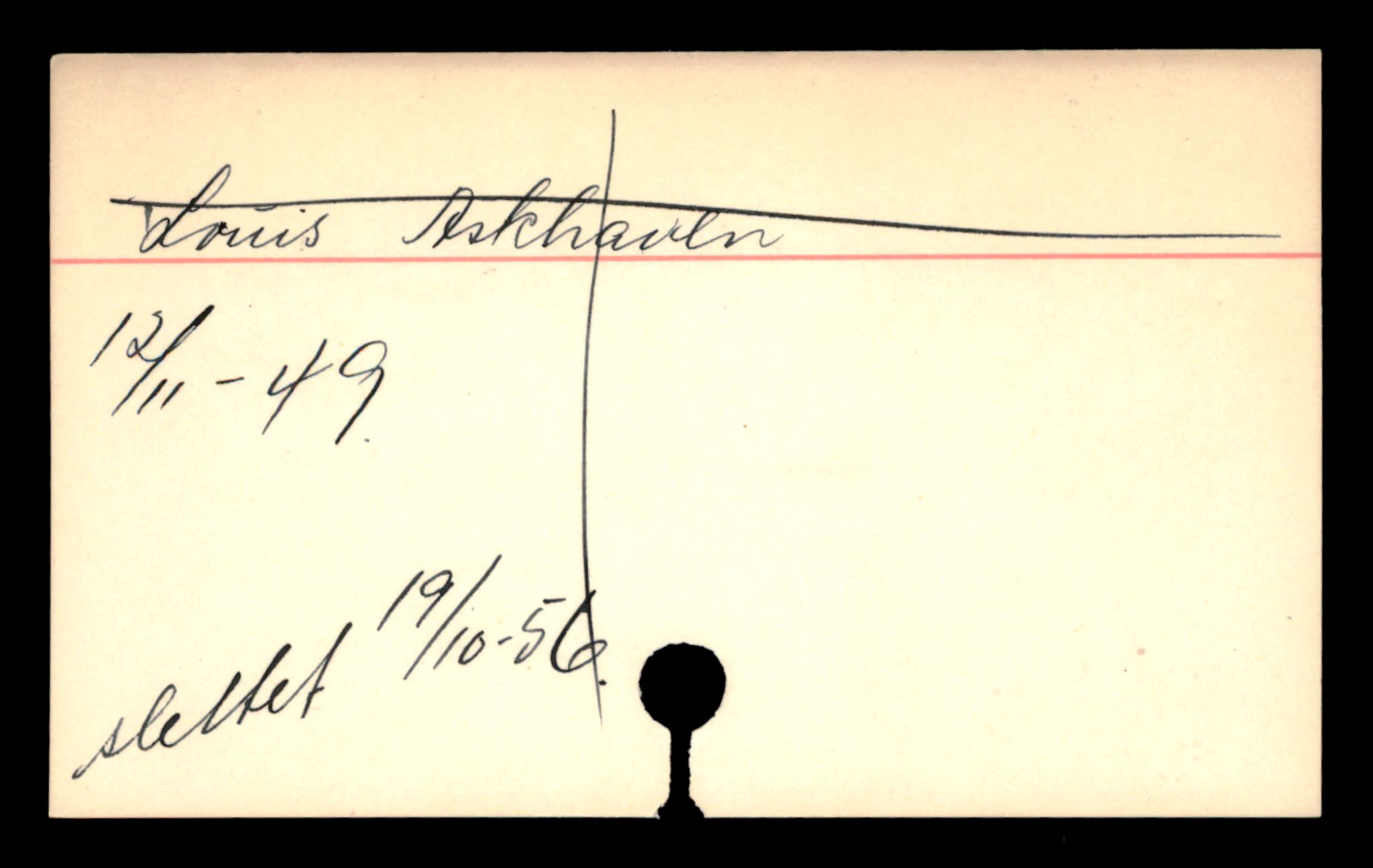 Oslo byfogd, Handelsregisteret, AV/SAT-A-10867/G/Ga/Gad/L0053: Kartotekkort - Slettede foretak, Lou-Mas, 1890-1990
