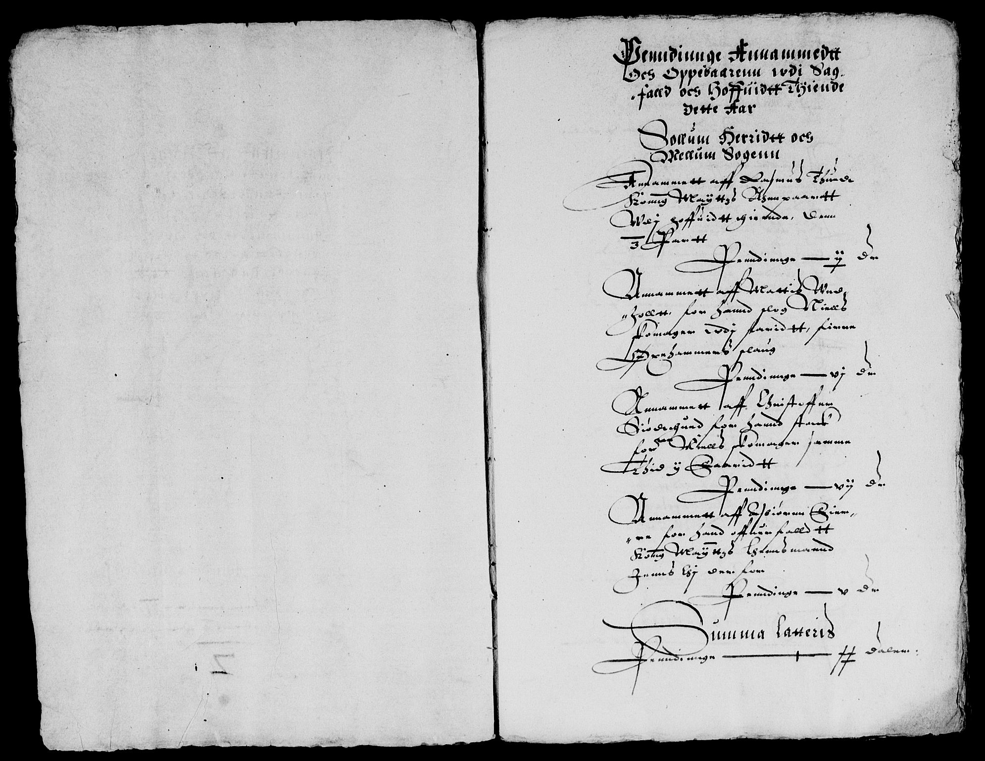 Rentekammeret inntil 1814, Reviderte regnskaper, Lensregnskaper, AV/RA-EA-5023/R/Rb/Rbp/L0005: Bratsberg len, 1612-1620