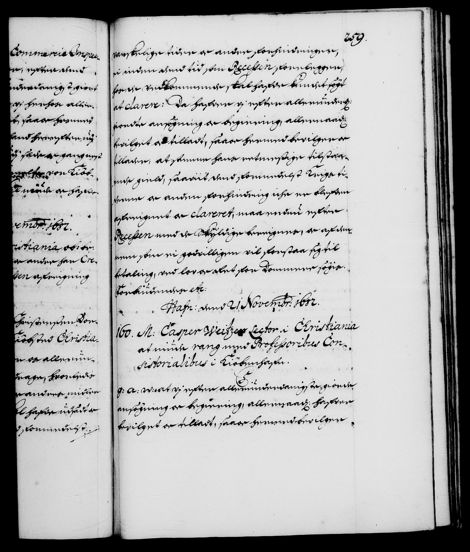 Danske Kanselli 1572-1799, RA/EA-3023/F/Fc/Fca/Fcaa/L0013: Norske registre (mikrofilm), 1681-1684, p. 259a