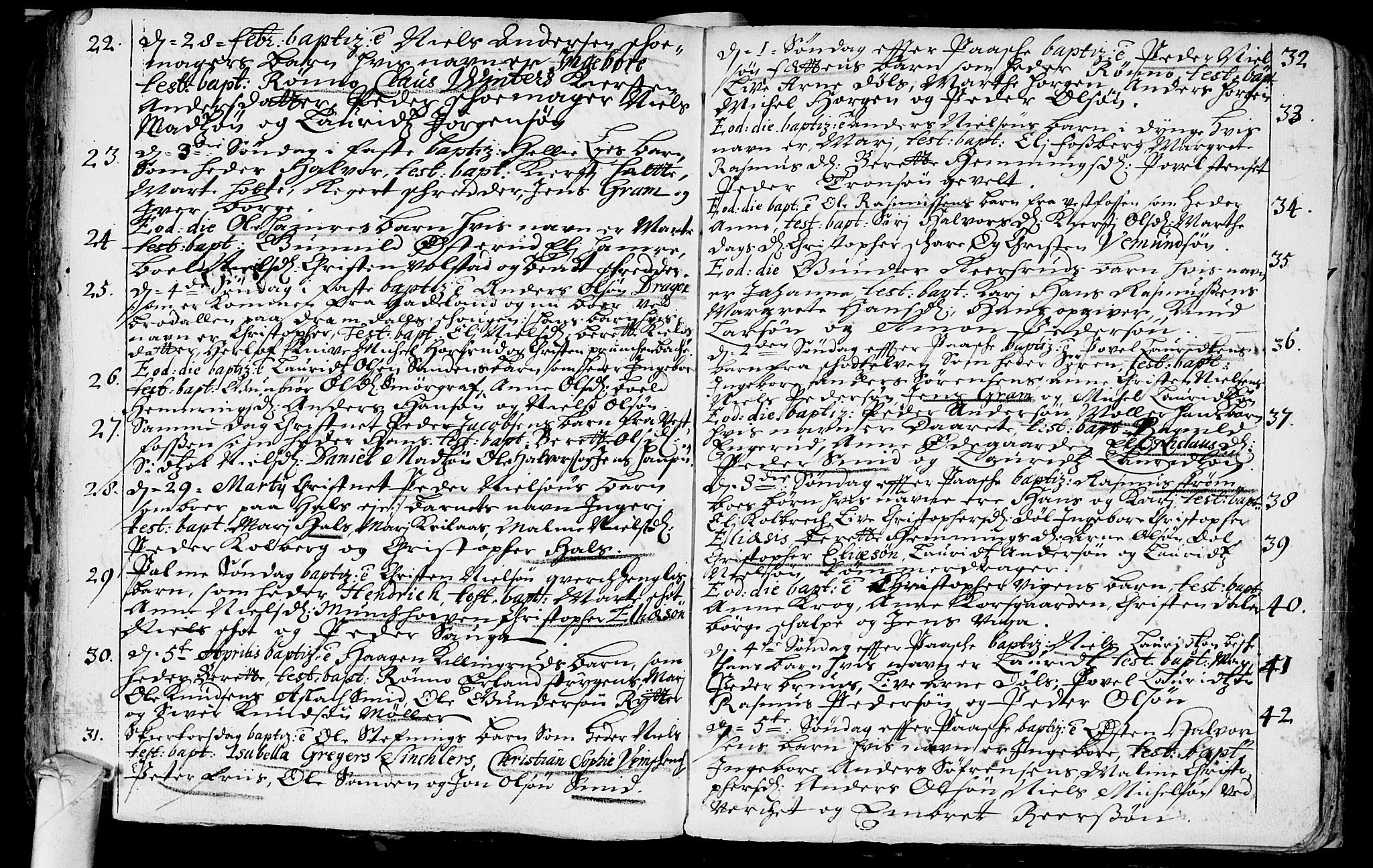 Eiker kirkebøker, AV/SAKO-A-4/F/Fa/L0001: Parish register (official) no. I 1 /1, 1683-1704