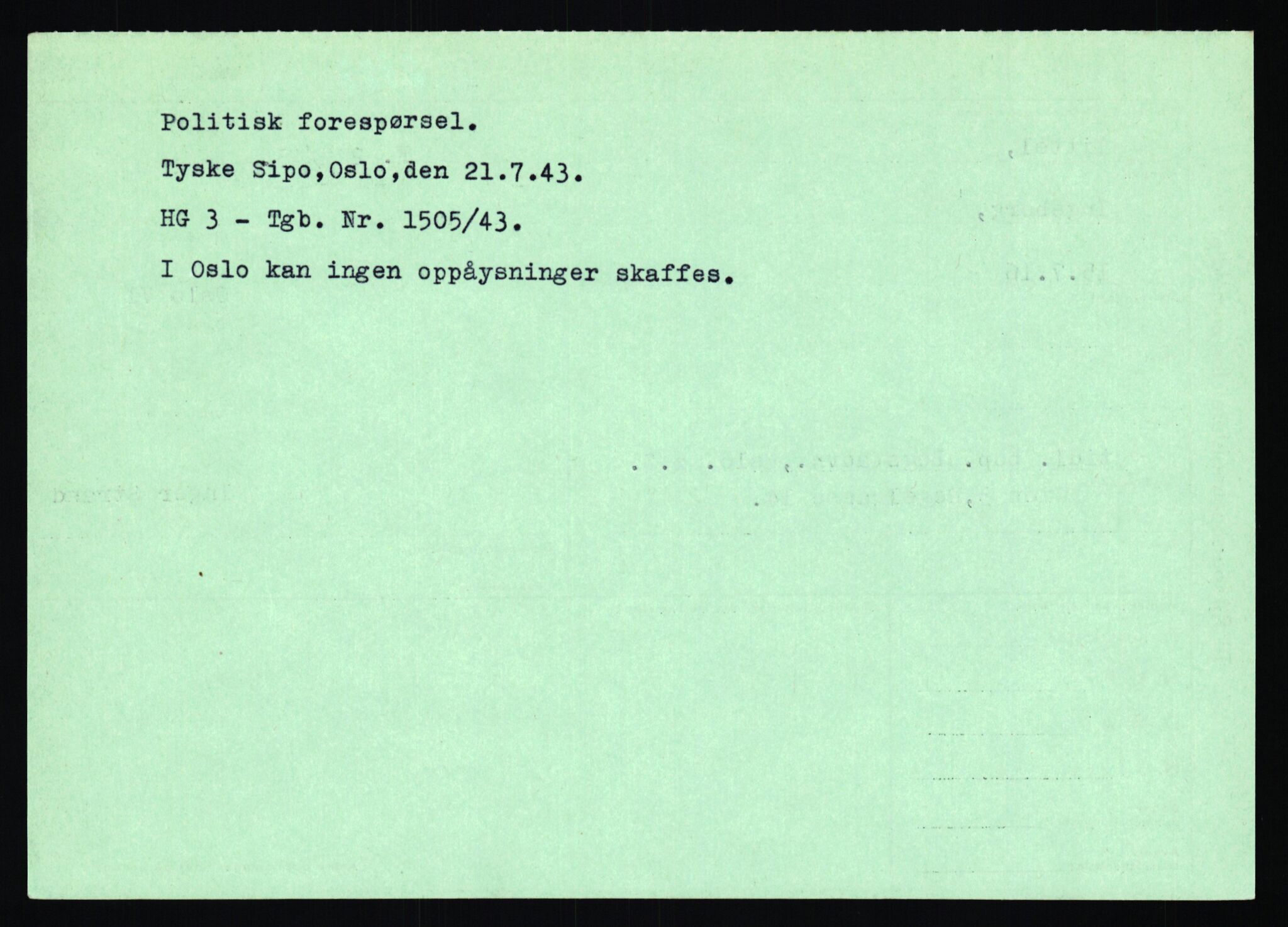 Statspolitiet - Hovedkontoret / Osloavdelingen, AV/RA-S-1329/C/Ca/L0015: Svea - Tøsse, 1943-1945, p. 3235