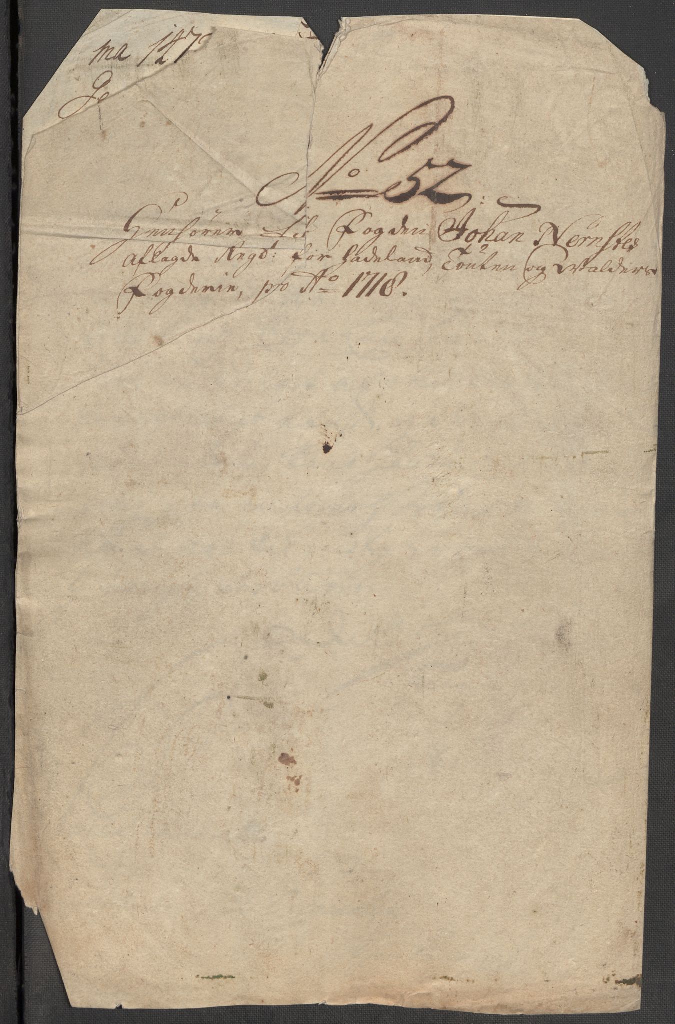 Rentekammeret inntil 1814, Reviderte regnskaper, Fogderegnskap, AV/RA-EA-4092/R18/L1320: Fogderegnskap Hadeland, Toten og Valdres, 1718, p. 251