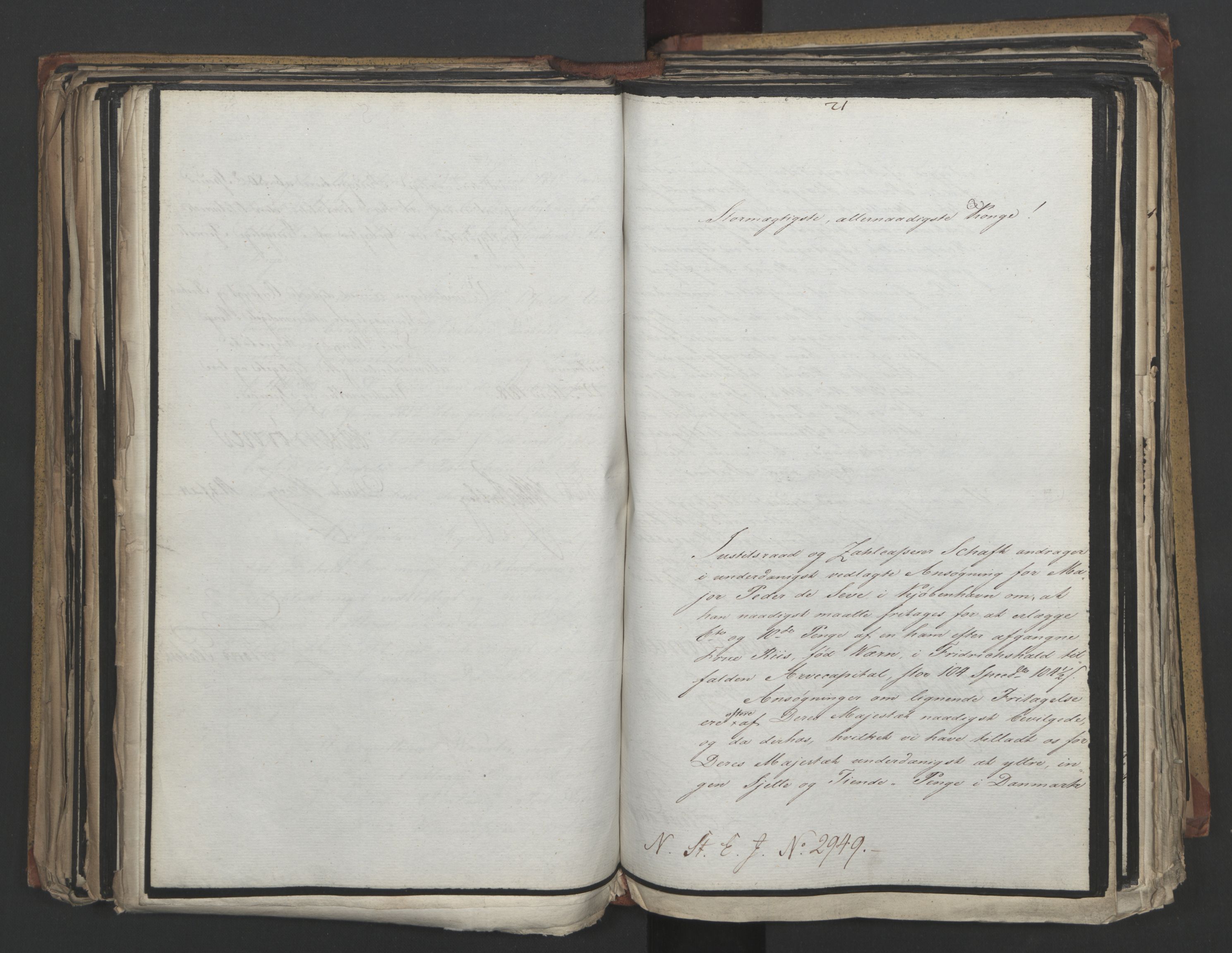 Statsrådsavdelingen i Stockholm, AV/RA-S-1003/D/Da/L0014: Regjeringsinnstillinger nr. 2890-3057, 1818, p. 246