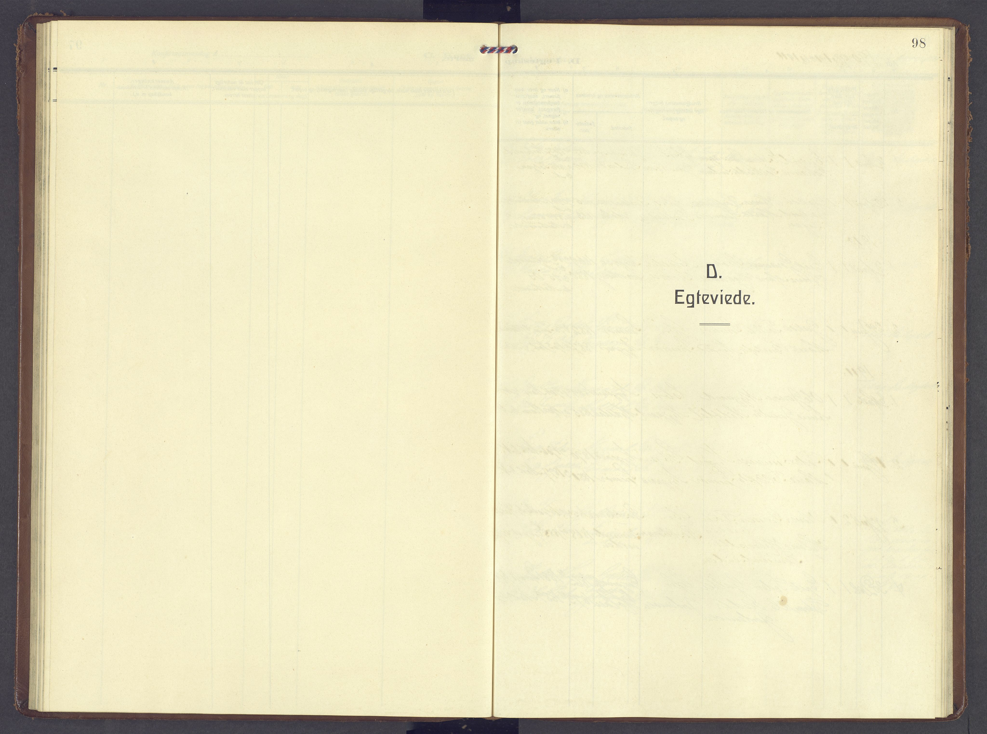 Tolga prestekontor, SAH/PREST-062/K/L0013: Parish register (official) no. 13, 1908-1915, p. 98