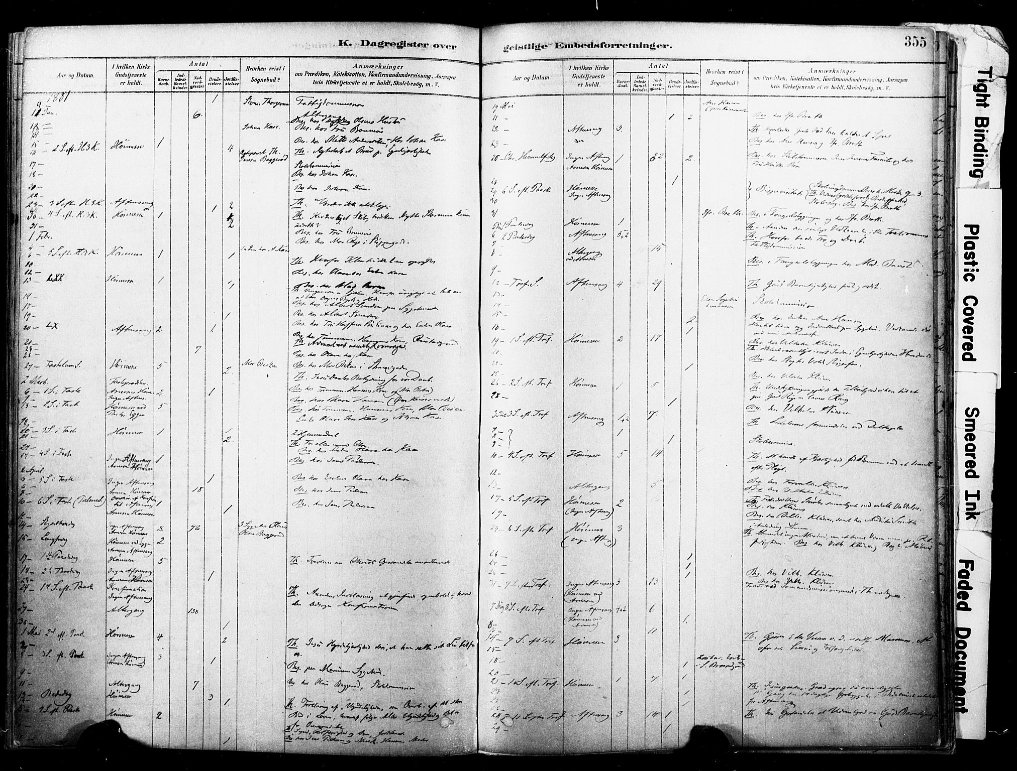 Horten kirkebøker, AV/SAKO-A-348/F/Fa/L0003: Parish register (official) no. 3, 1878-1887, p. 355