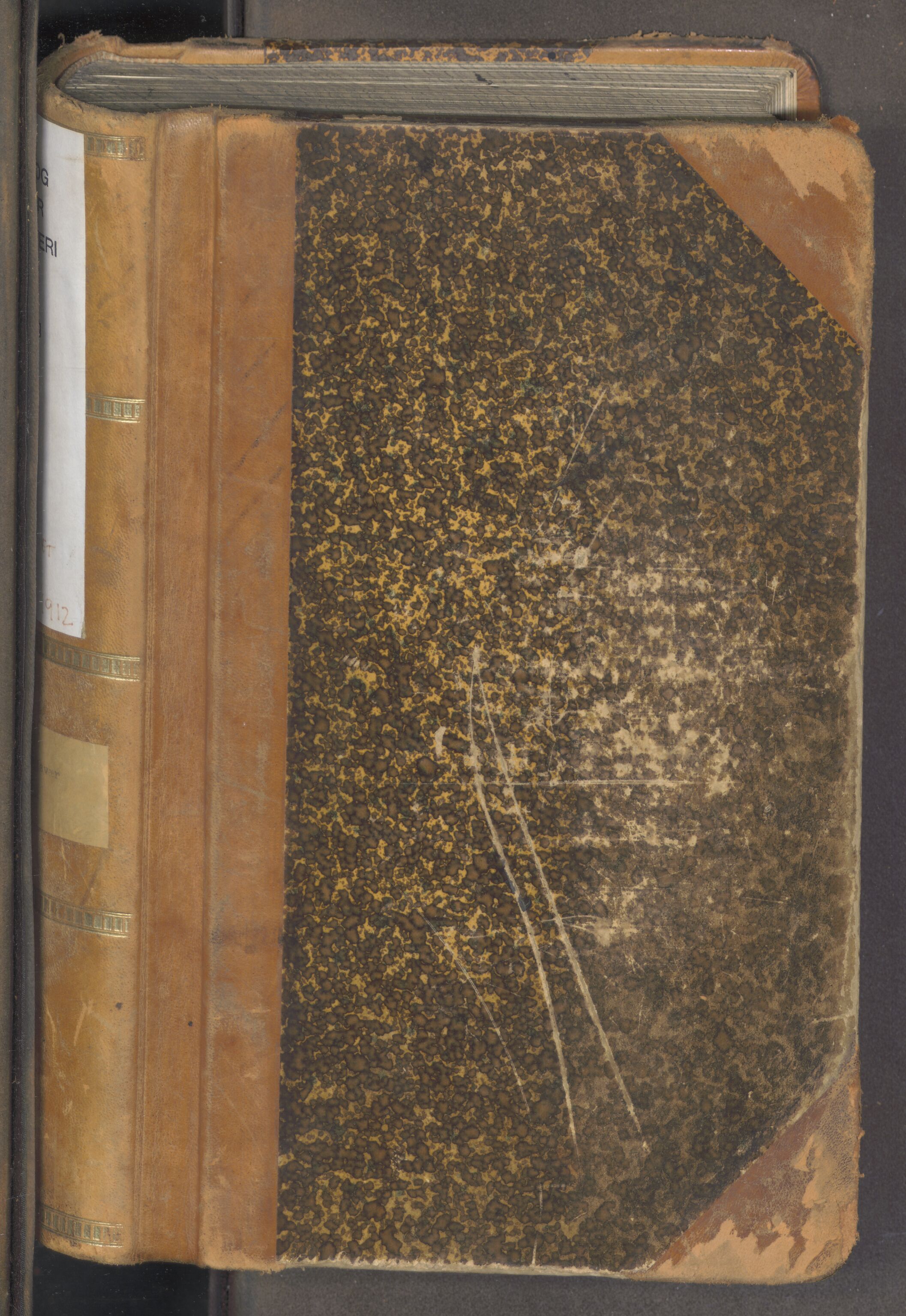 Numedal og Sandsvær sorenskriveri, AV/SAKO-A-128/F/Fa/Faa/L0116: Tingbok, 1910-1912