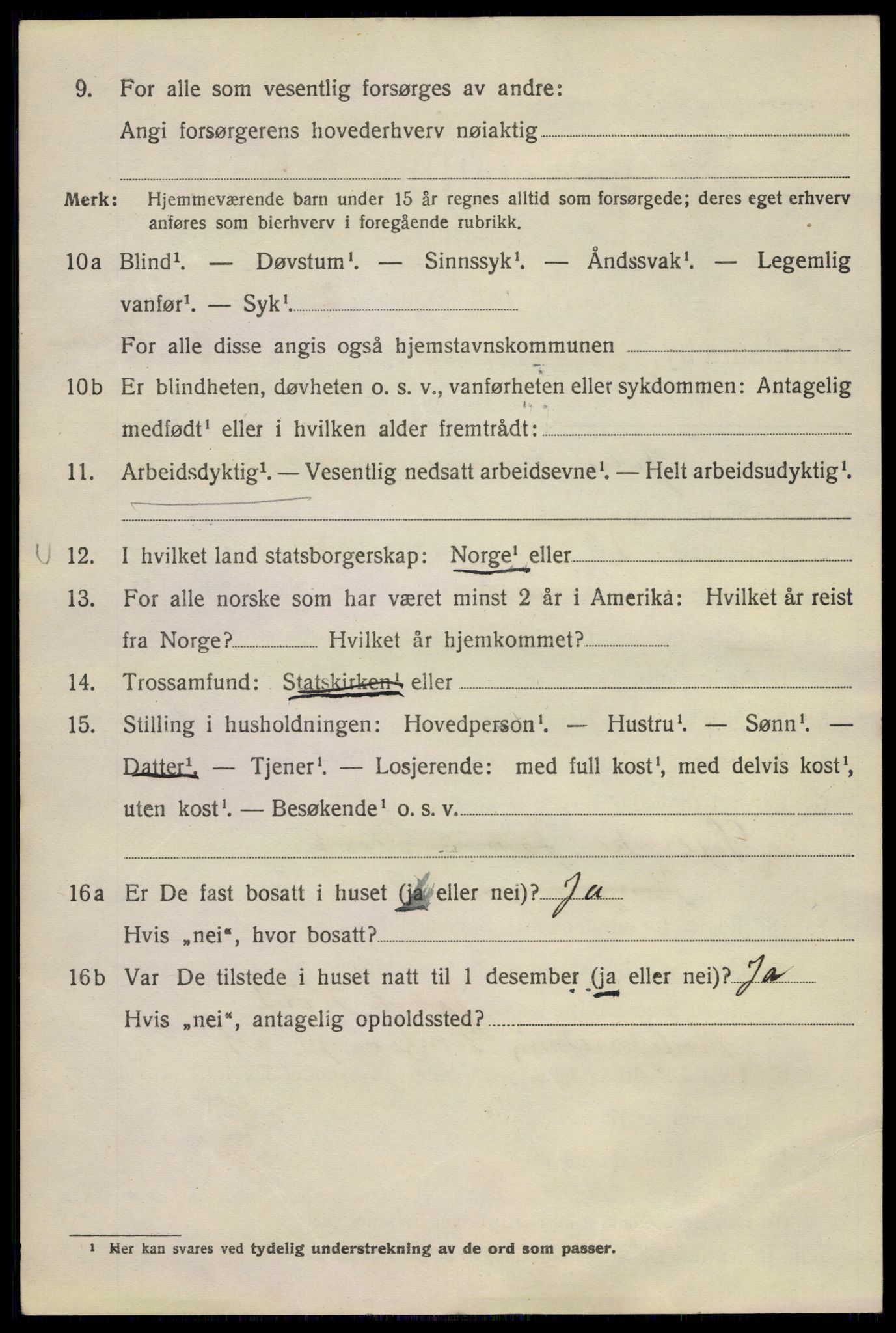 SAO, 1920 census for Kristiania, 1920, p. 307506