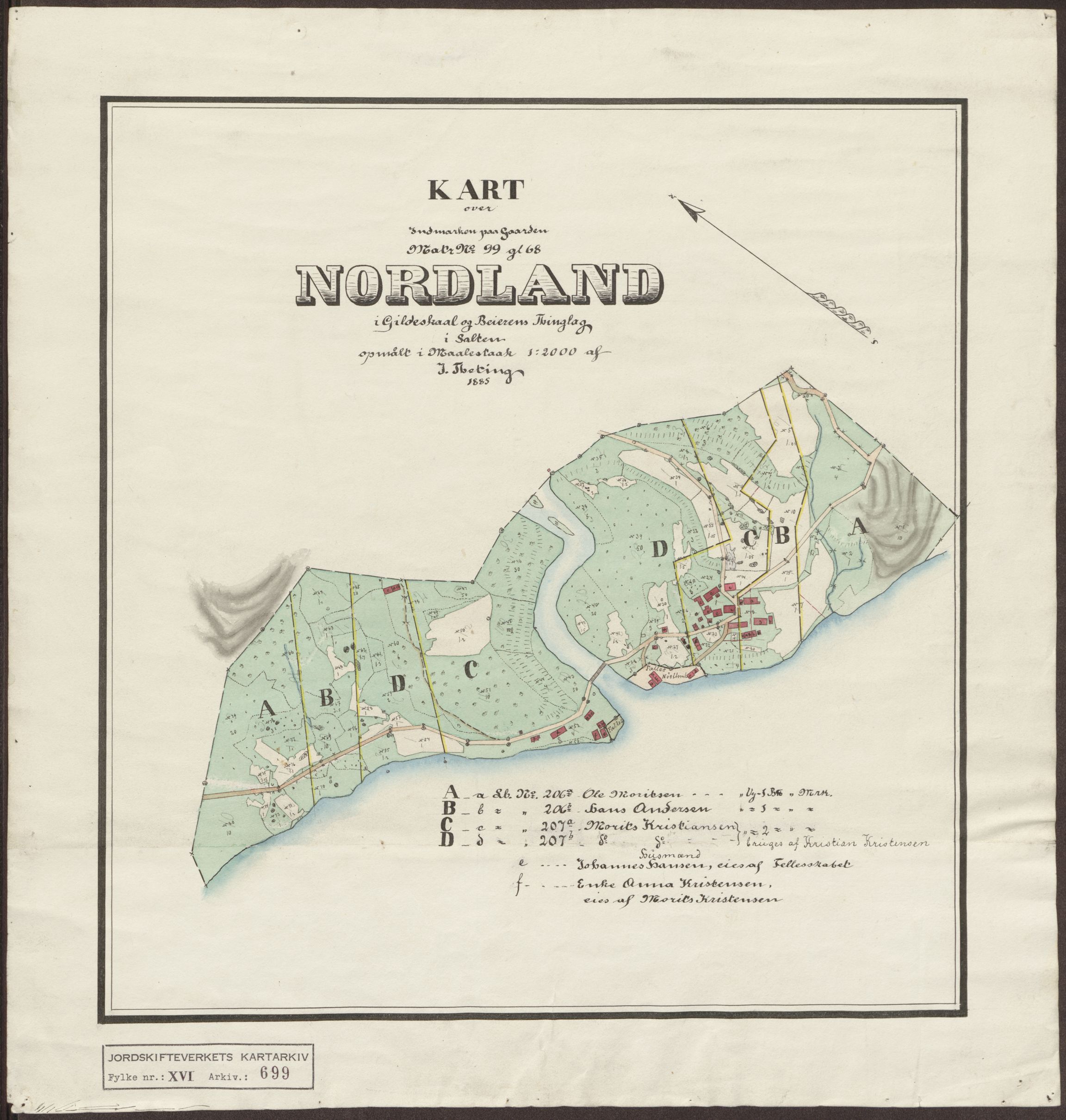 Jordskifteverkets kartarkiv, RA/S-3929/T, 1859-1988, p. 830