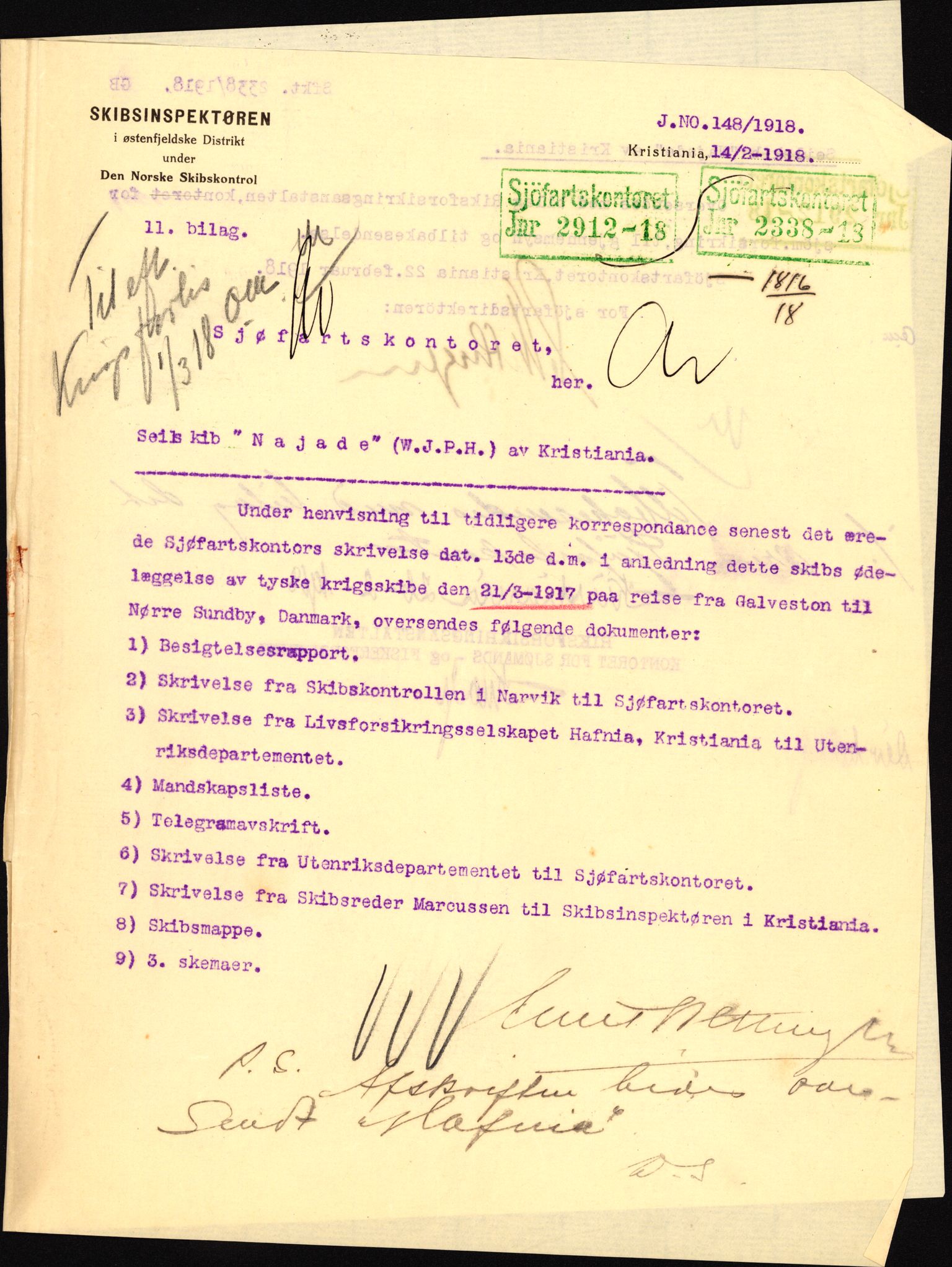 Sjøfartsdirektoratet med forløpere, skipsmapper slettede skip, RA/S-4998/F/Fa/L0746: --, 1858-1933, p. 2