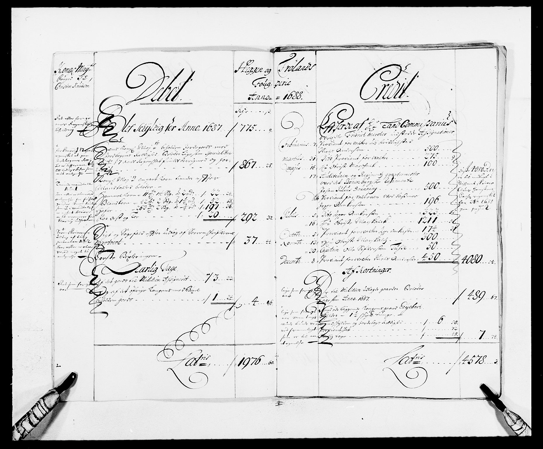 Rentekammeret inntil 1814, Reviderte regnskaper, Fogderegnskap, AV/RA-EA-4092/R06/L0282: Fogderegnskap Heggen og Frøland, 1687-1690, p. 190