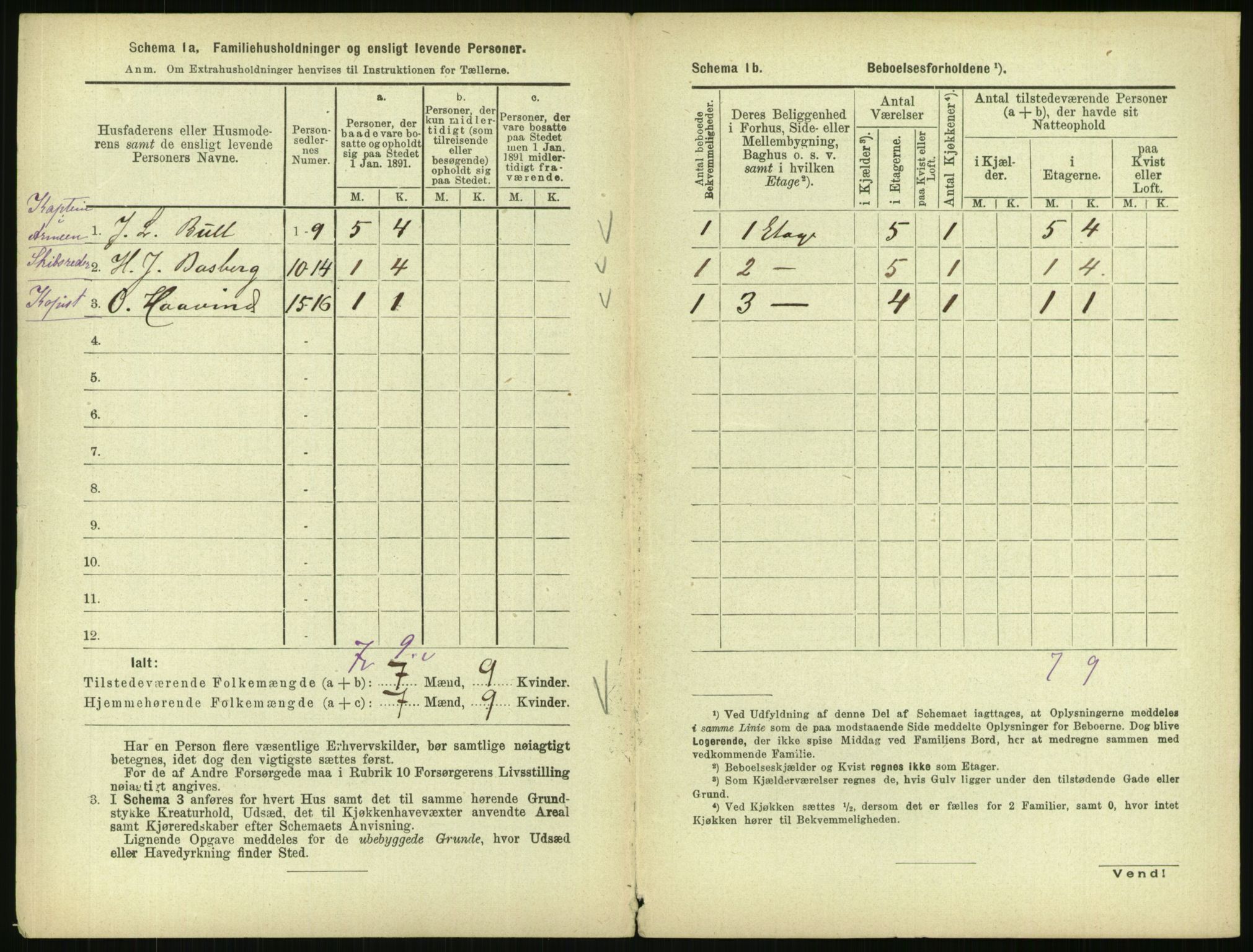 RA, 1891 census for 0301 Kristiania, 1891, p. 63992