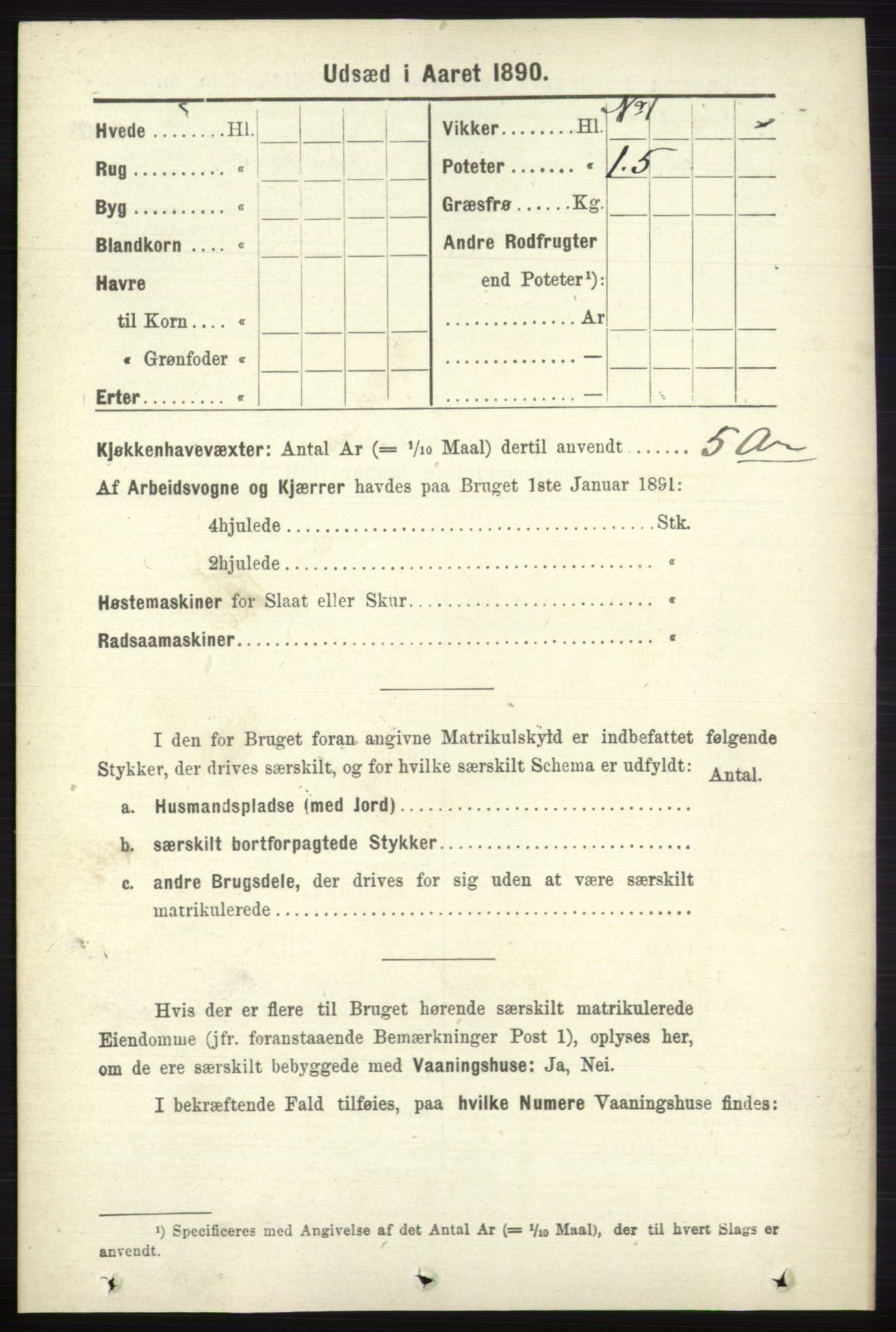 RA, 1891 census for 0712 Skoger, 1891, p. 4640