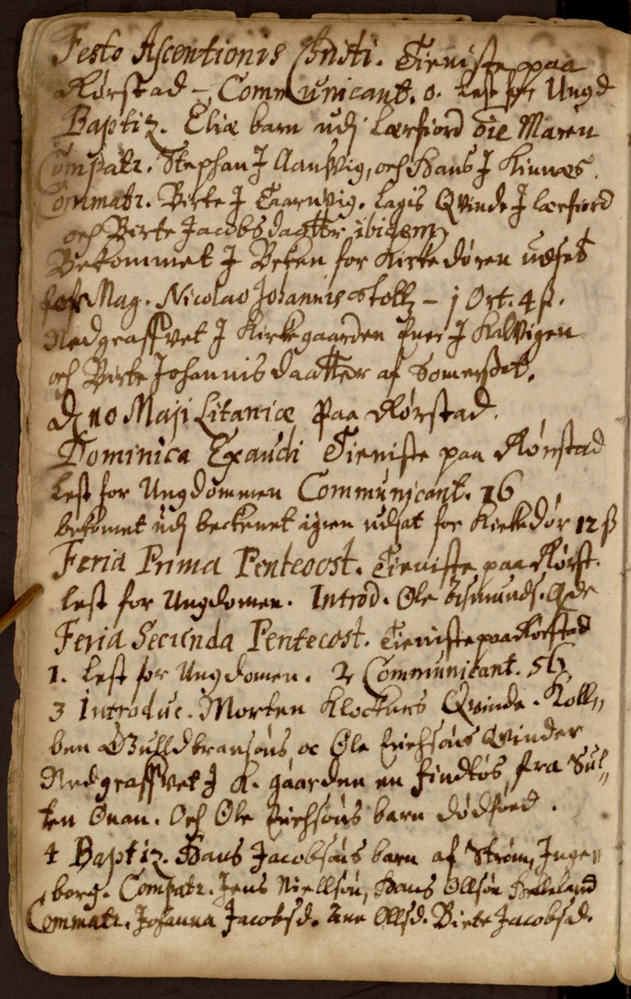 Spesialsamlingene, NTNU/SPESIALSAMLINGENE/M/XA-Oct-90: Other parish register no. XA Oct. 90, 1683-1685