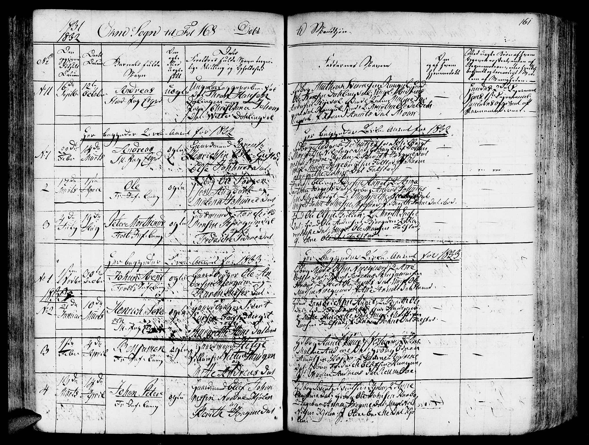 Ministerialprotokoller, klokkerbøker og fødselsregistre - Nord-Trøndelag, SAT/A-1458/717/L0152: Parish register (official) no. 717A05 /2, 1828-1836, p. 161