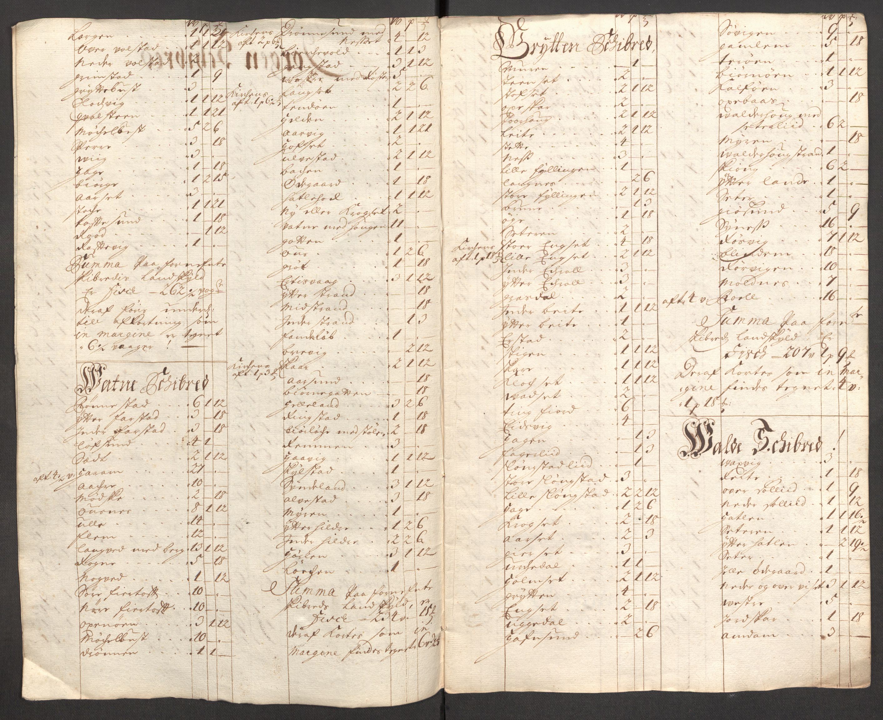 Rentekammeret inntil 1814, Reviderte regnskaper, Fogderegnskap, RA/EA-4092/R54/L3561: Fogderegnskap Sunnmøre, 1706-1707, p. 43