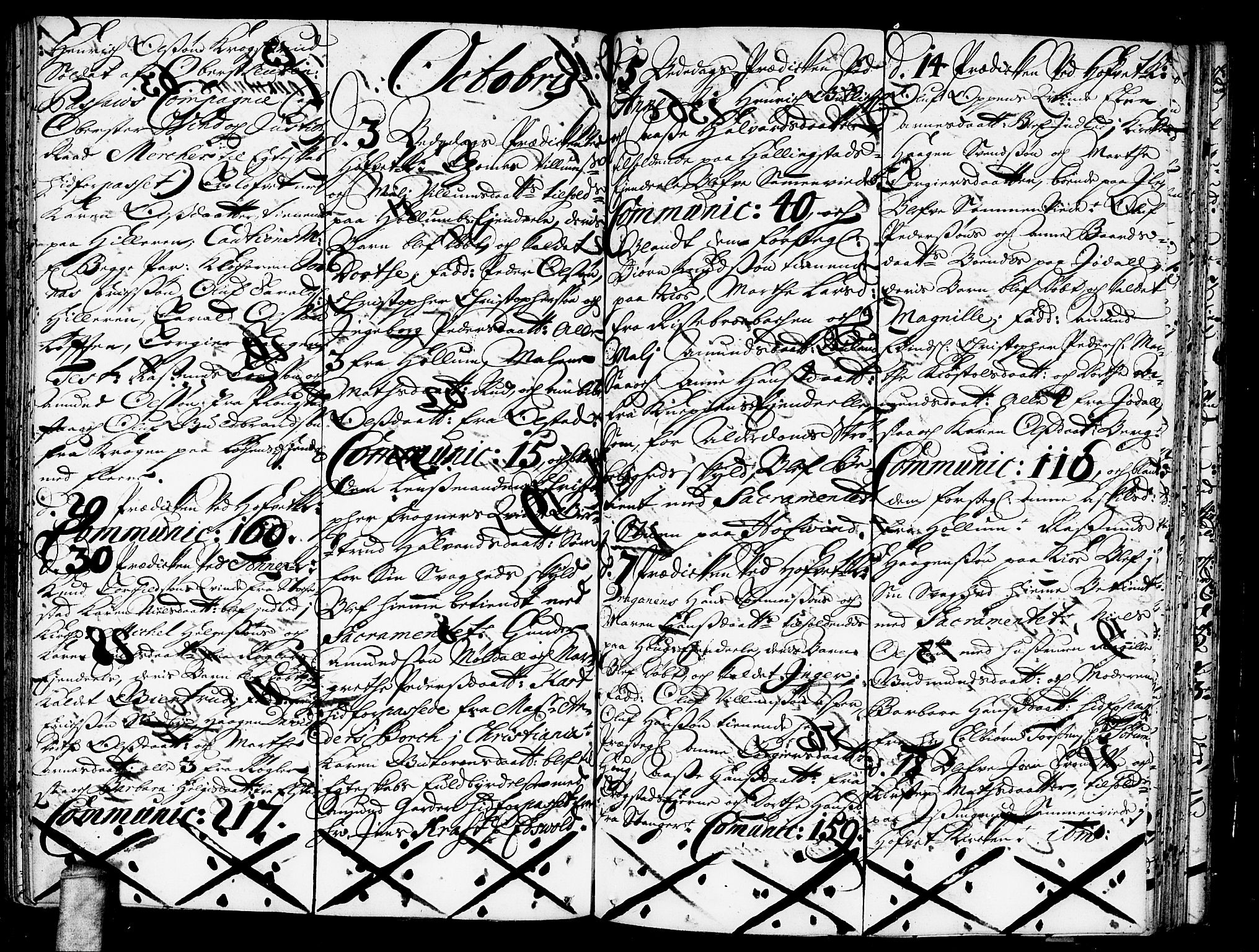 Ullensaker prestekontor Kirkebøker, AV/SAO-A-10236a/F/Fa/L0002: Parish register (official) no. I 2, 1702-1710