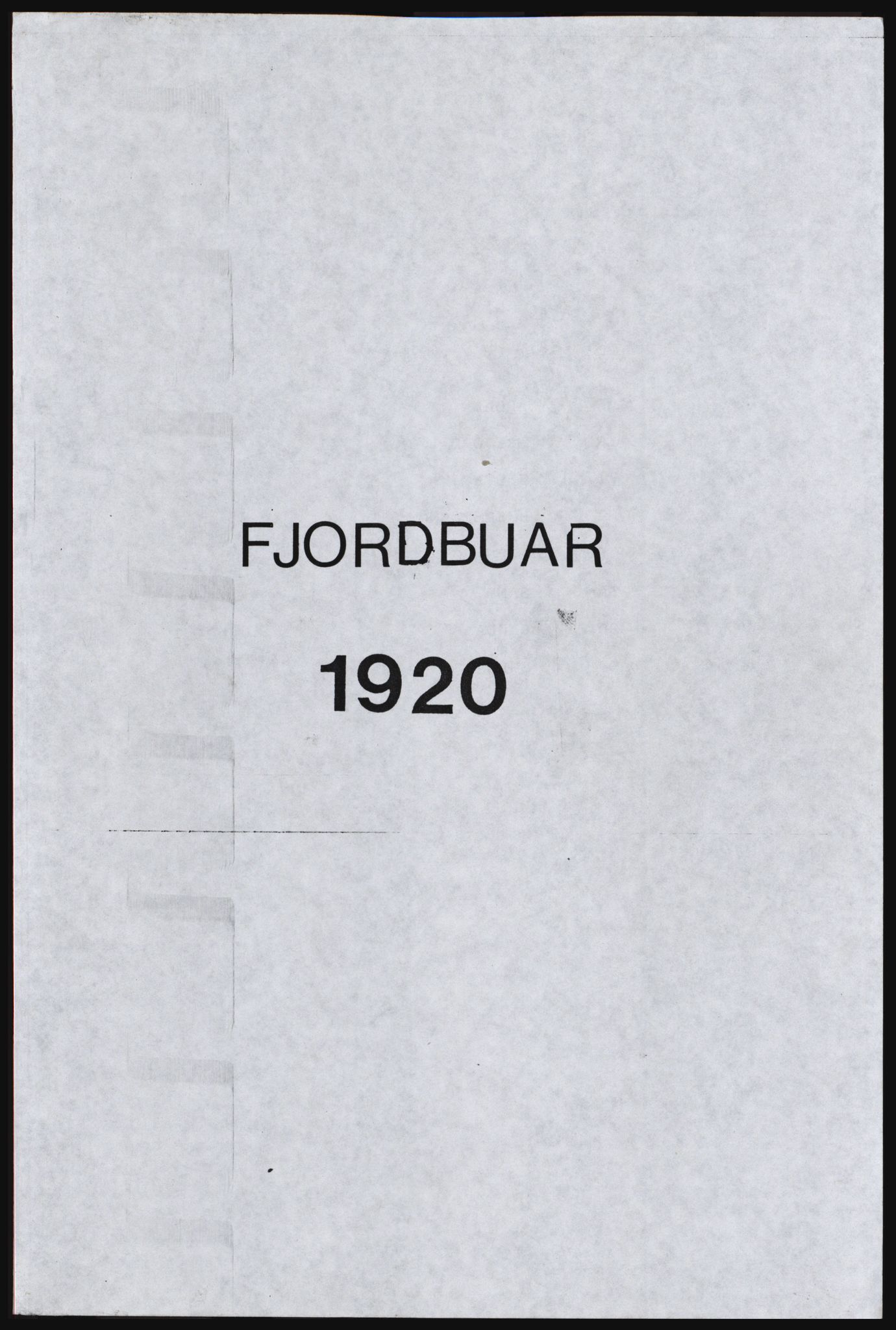 SAST, Copy of 1920 census for Inner Ryfylke, 1920, p. 3