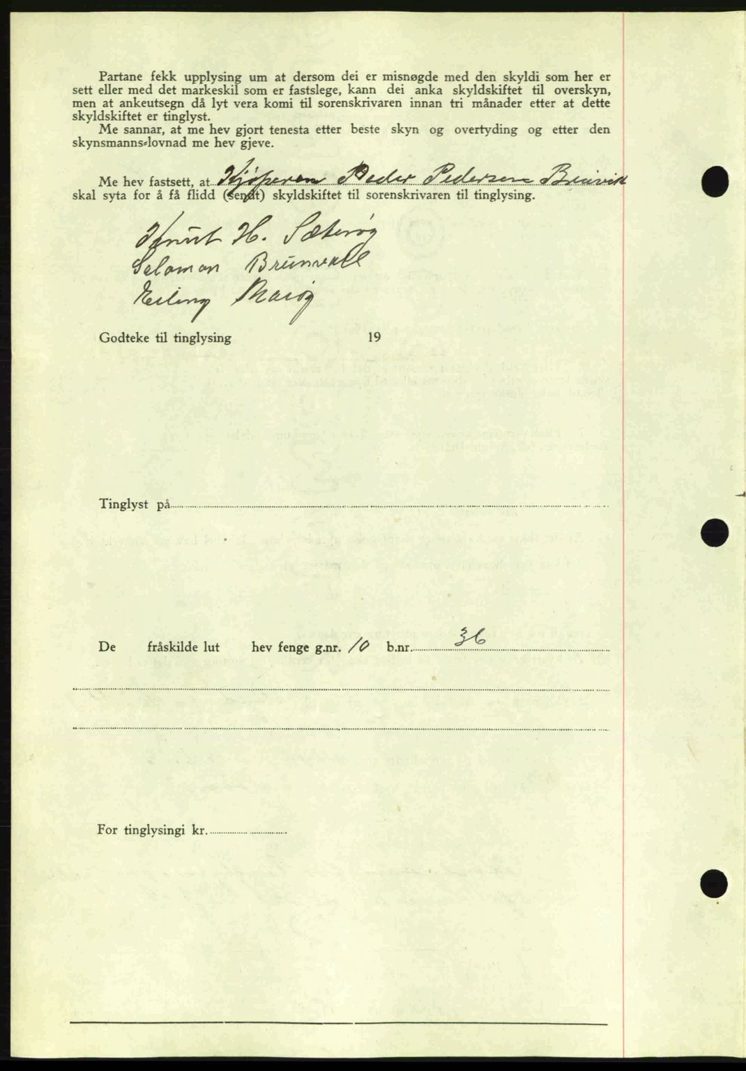 Romsdal sorenskriveri, AV/SAT-A-4149/1/2/2C: Mortgage book no. A6, 1938-1939, Diary no: : 901/1939