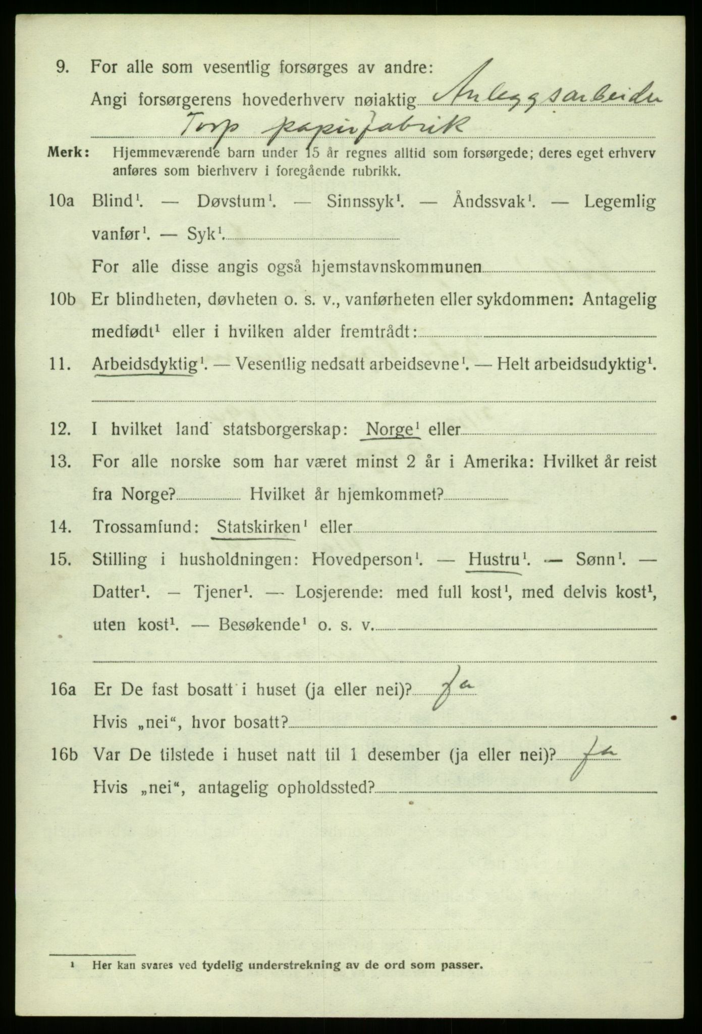 SAO, 1920 census for Borge, 1920, p. 8082