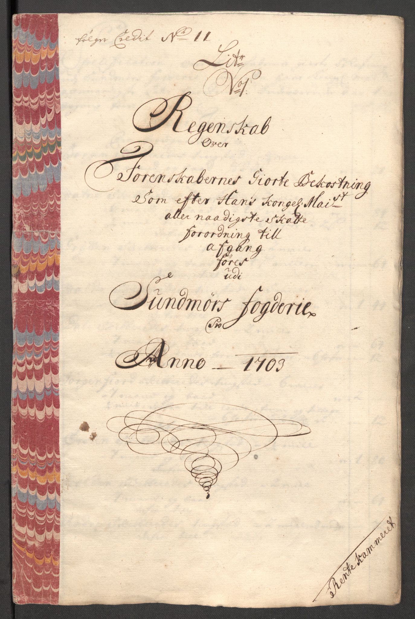 Rentekammeret inntil 1814, Reviderte regnskaper, Fogderegnskap, AV/RA-EA-4092/R54/L3559: Fogderegnskap Sunnmøre, 1702-1703, p. 359