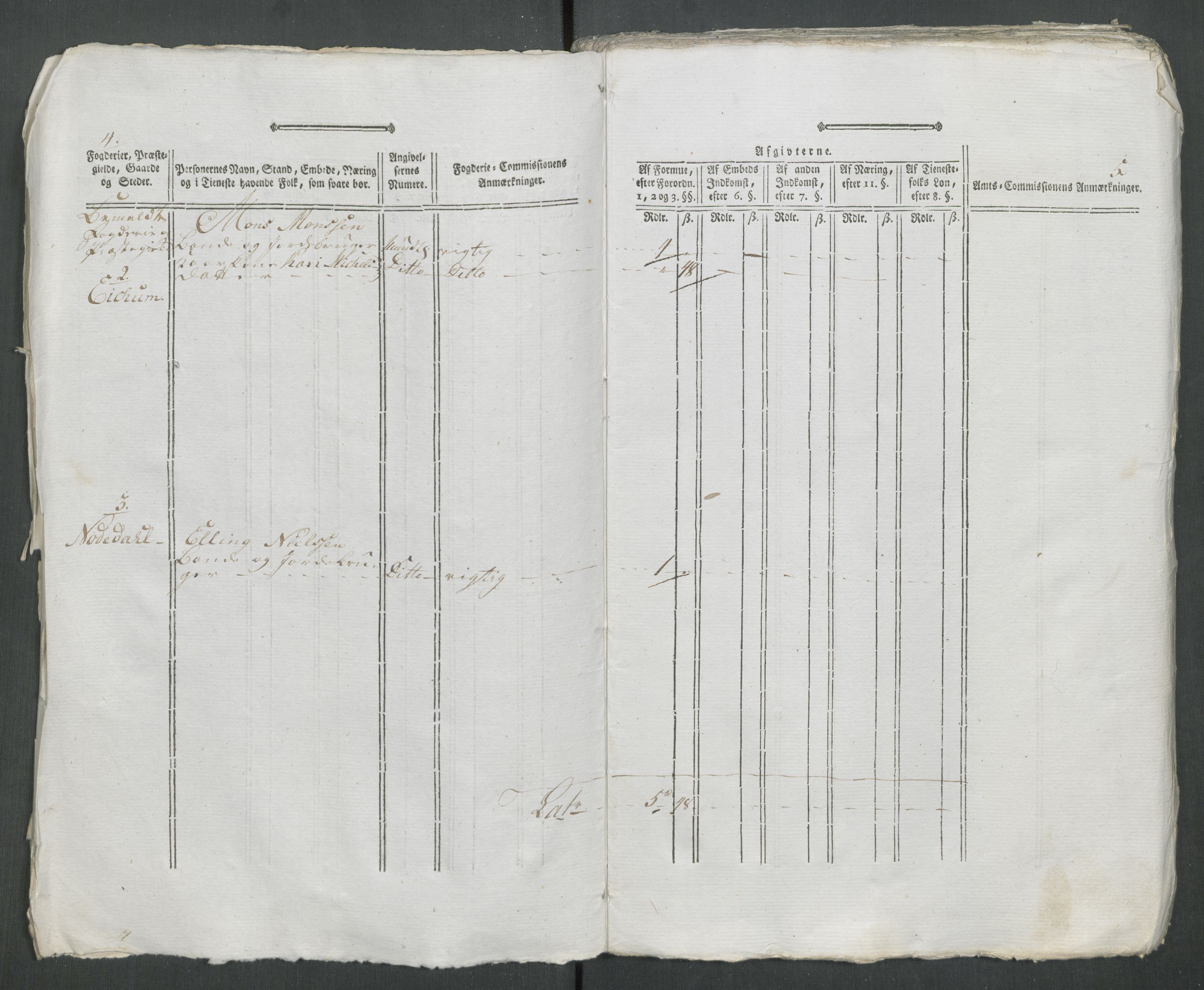 Rentekammeret inntil 1814, Reviderte regnskaper, Mindre regnskaper, AV/RA-EA-4068/Rf/Rfe/L0058: Ytre og Indre Sogn fogderi, 1789, p. 226