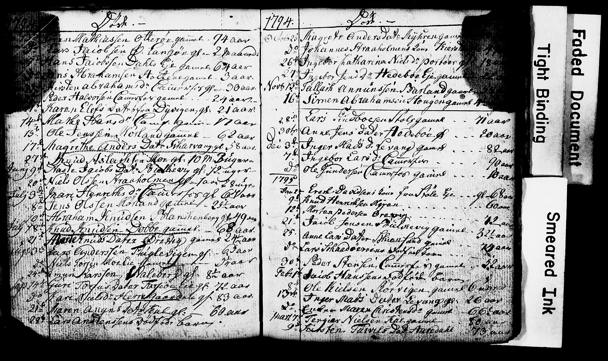 Sannidal kirkebøker, AV/SAKO-A-296/G/Ga/L0001: Parish register (copy) no. 1, 1782-1816