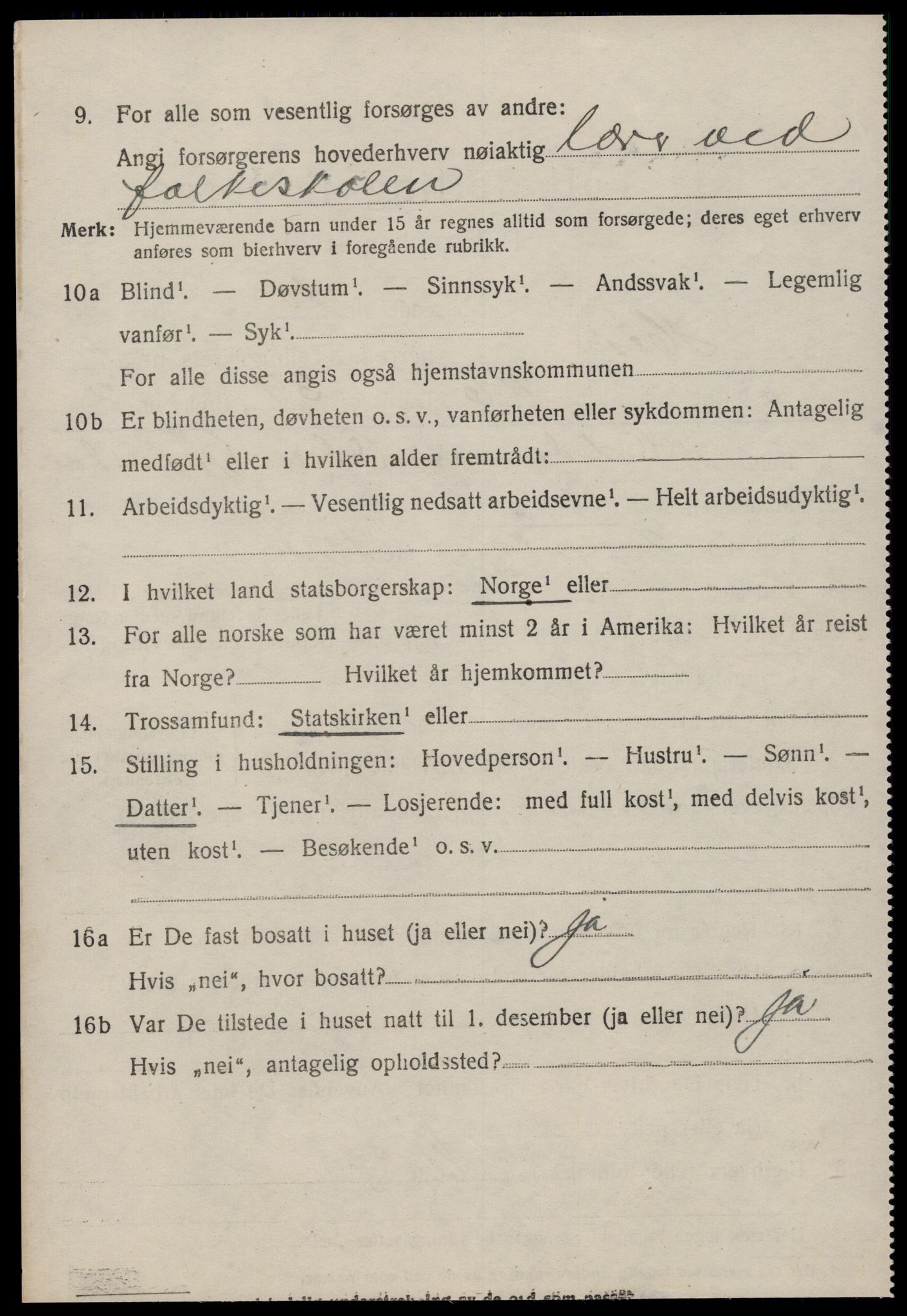 SAT, 1920 census for Hen, 1920, p. 977