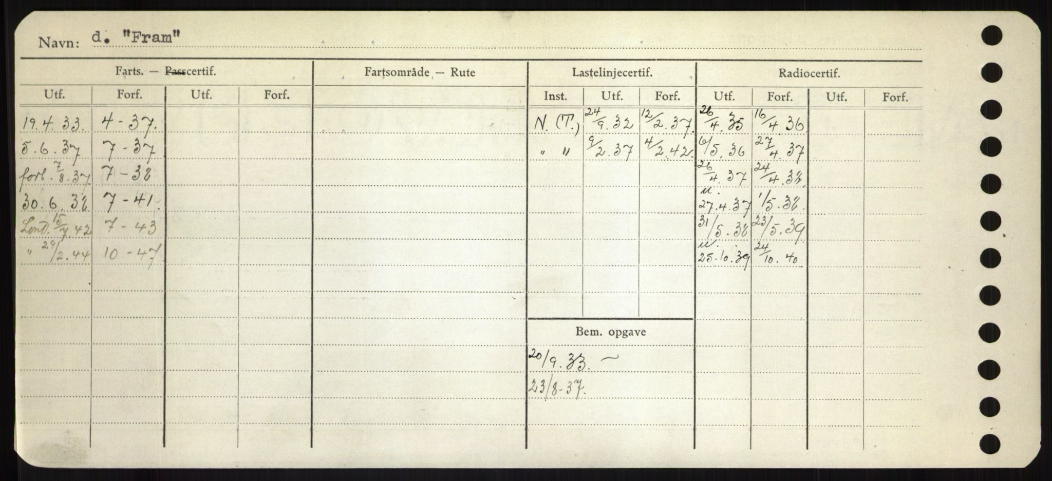 Sjøfartsdirektoratet med forløpere, Skipsmålingen, AV/RA-S-1627/H/Hd/L0011: Fartøy, Fla-Får, p. 272