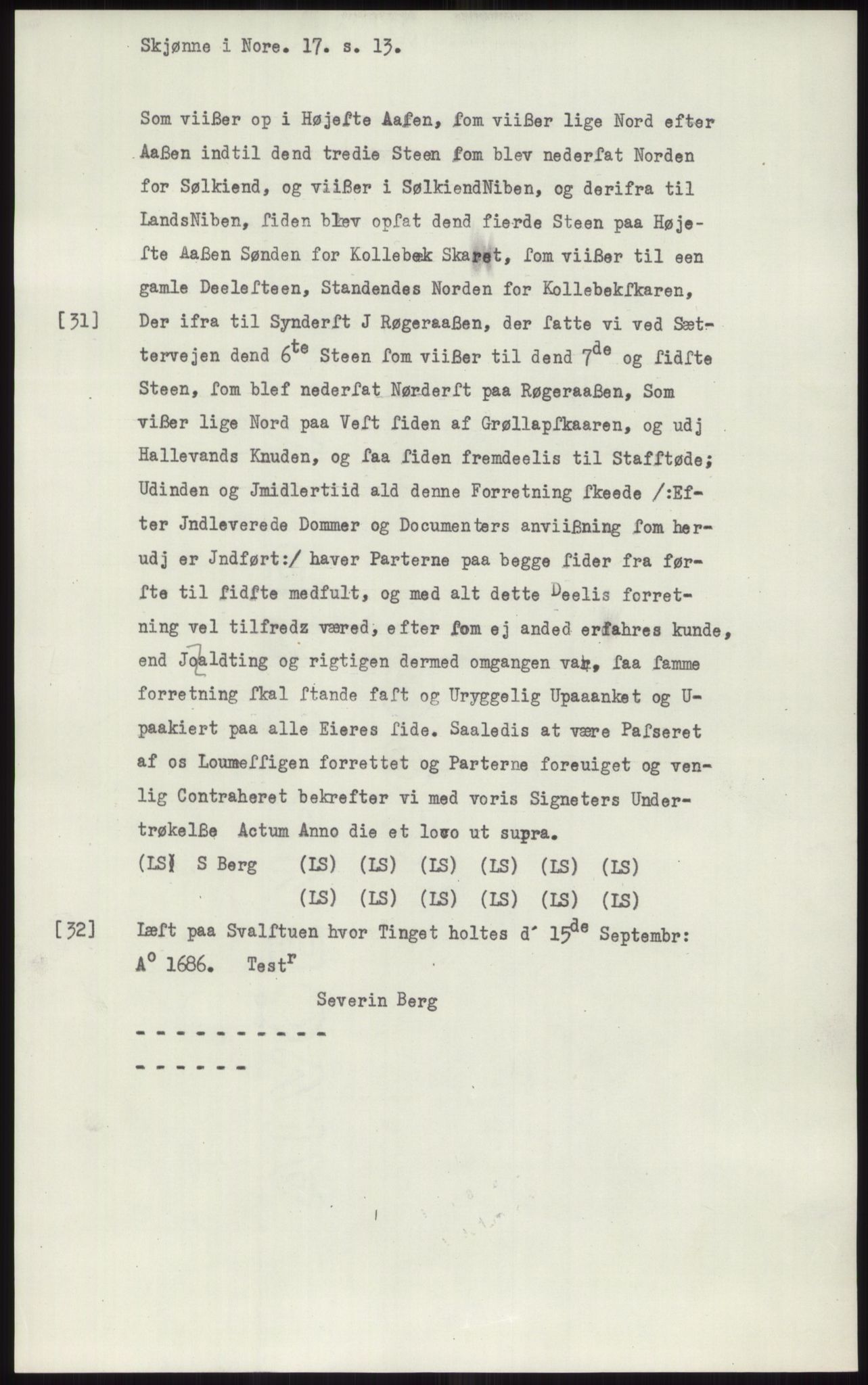 Samlinger til kildeutgivelse, Diplomavskriftsamlingen, AV/RA-EA-4053/H/Ha, p. 696