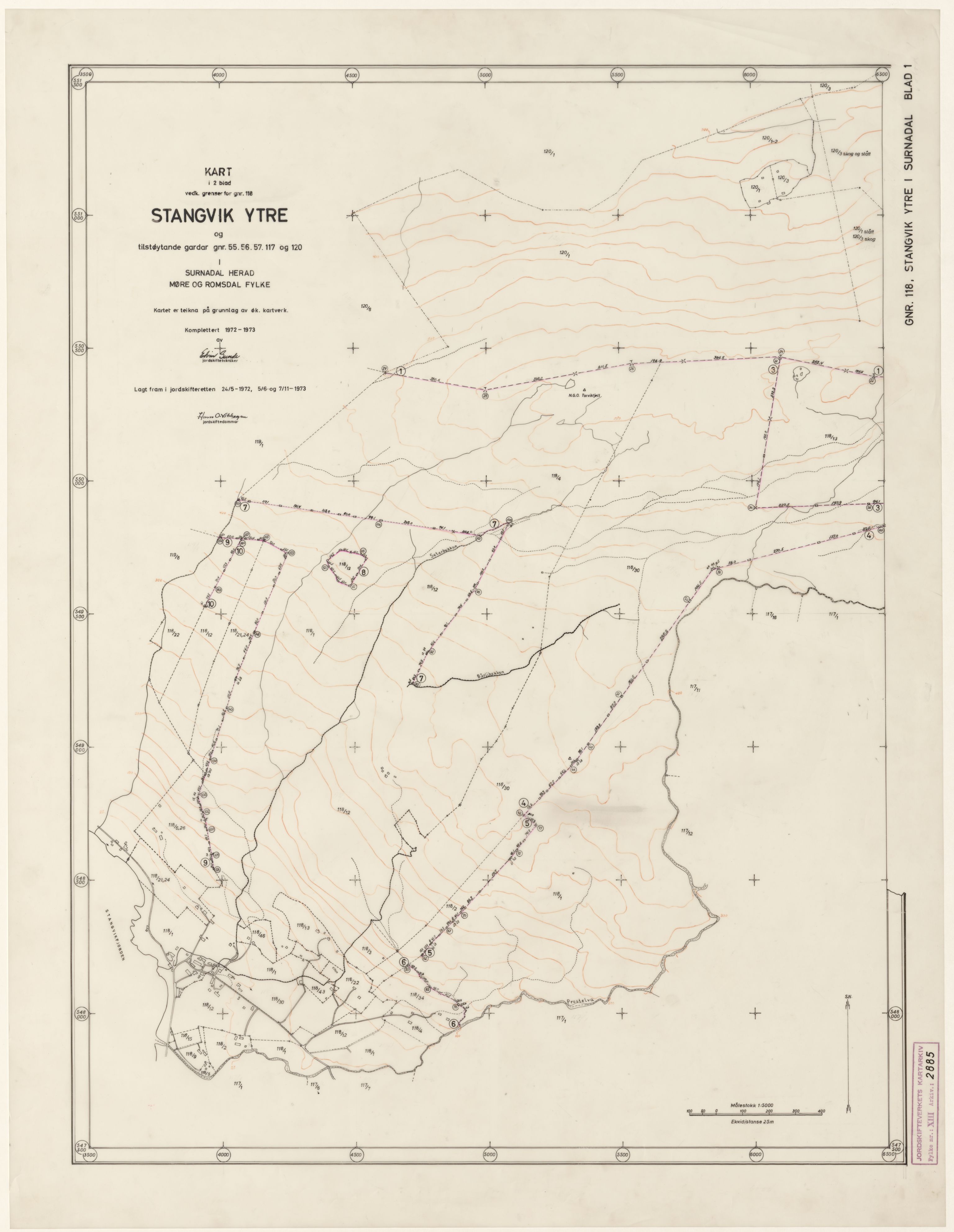 Jordskifteverkets kartarkiv, RA/S-3929/T, 1859-1988, p. 3641