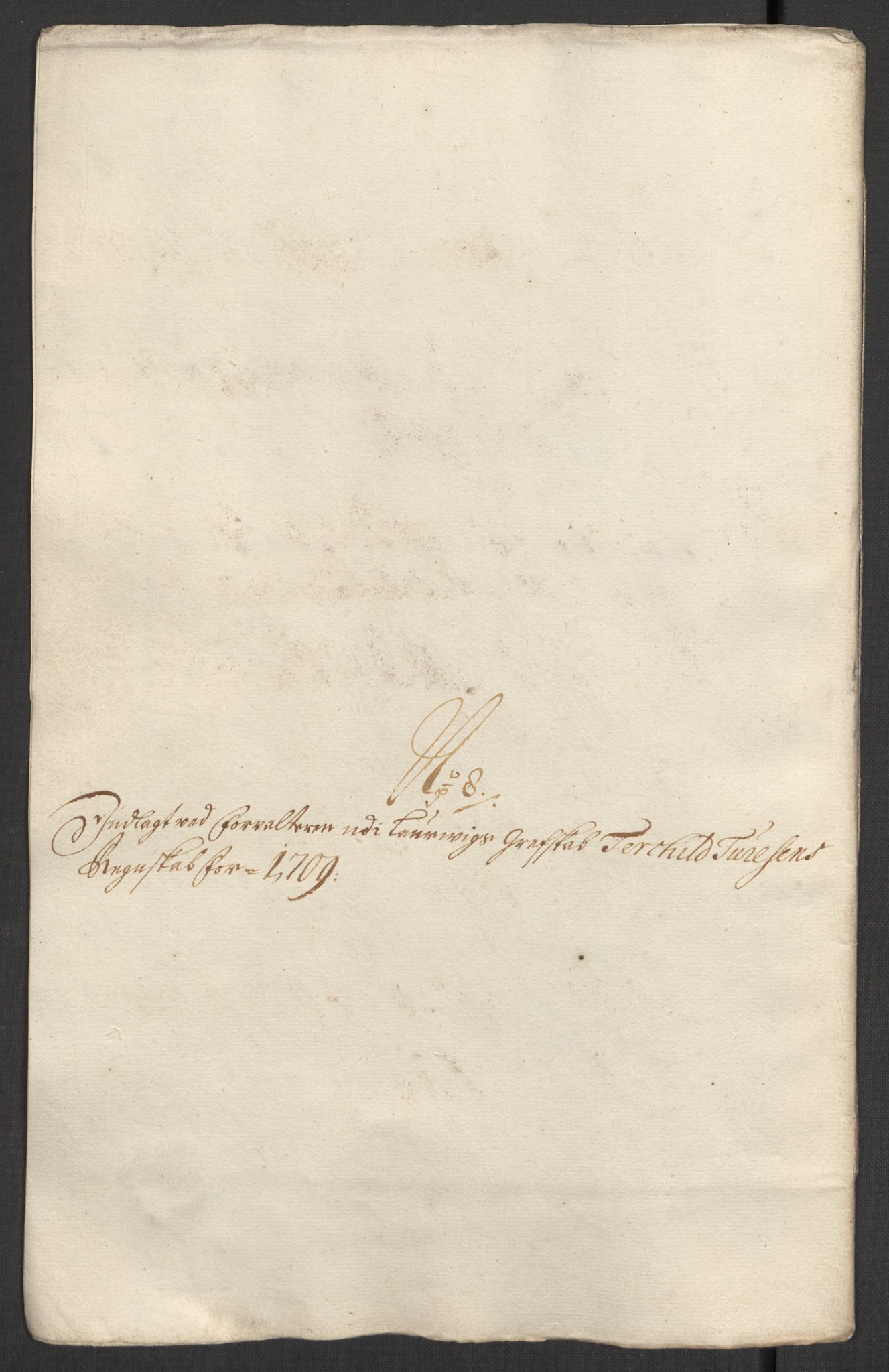 Rentekammeret inntil 1814, Reviderte regnskaper, Fogderegnskap, AV/RA-EA-4092/R33/L1981: Fogderegnskap Larvik grevskap, 1709-1710, p. 166