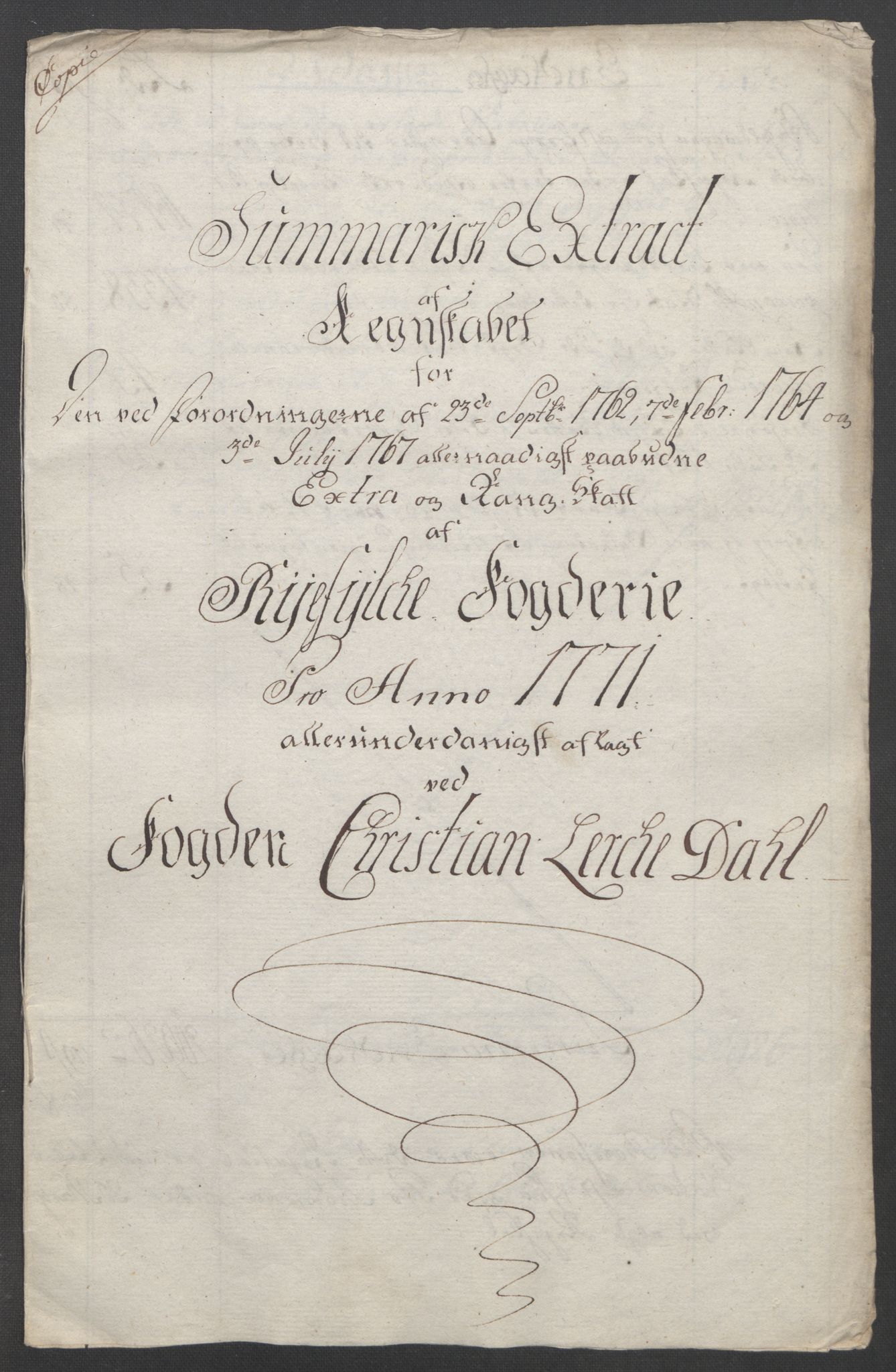 Rentekammeret inntil 1814, Reviderte regnskaper, Fogderegnskap, AV/RA-EA-4092/R47/L2972: Ekstraskatten Ryfylke, 1762-1780, p. 267