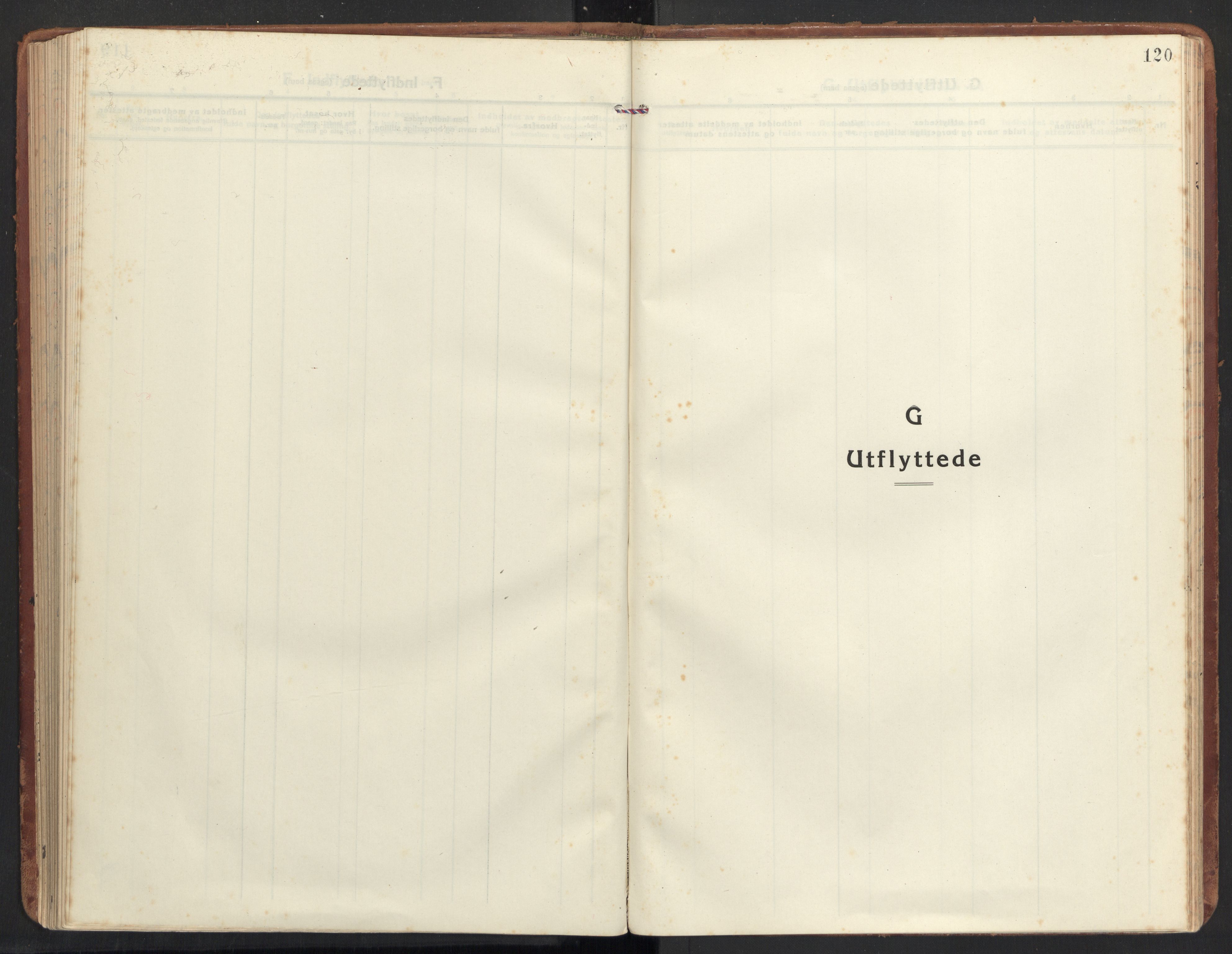 Ministerialprotokoller, klokkerbøker og fødselsregistre - Møre og Romsdal, SAT/A-1454/504/L0058: Parish register (official) no. 504A05, 1920-1940, p. 120