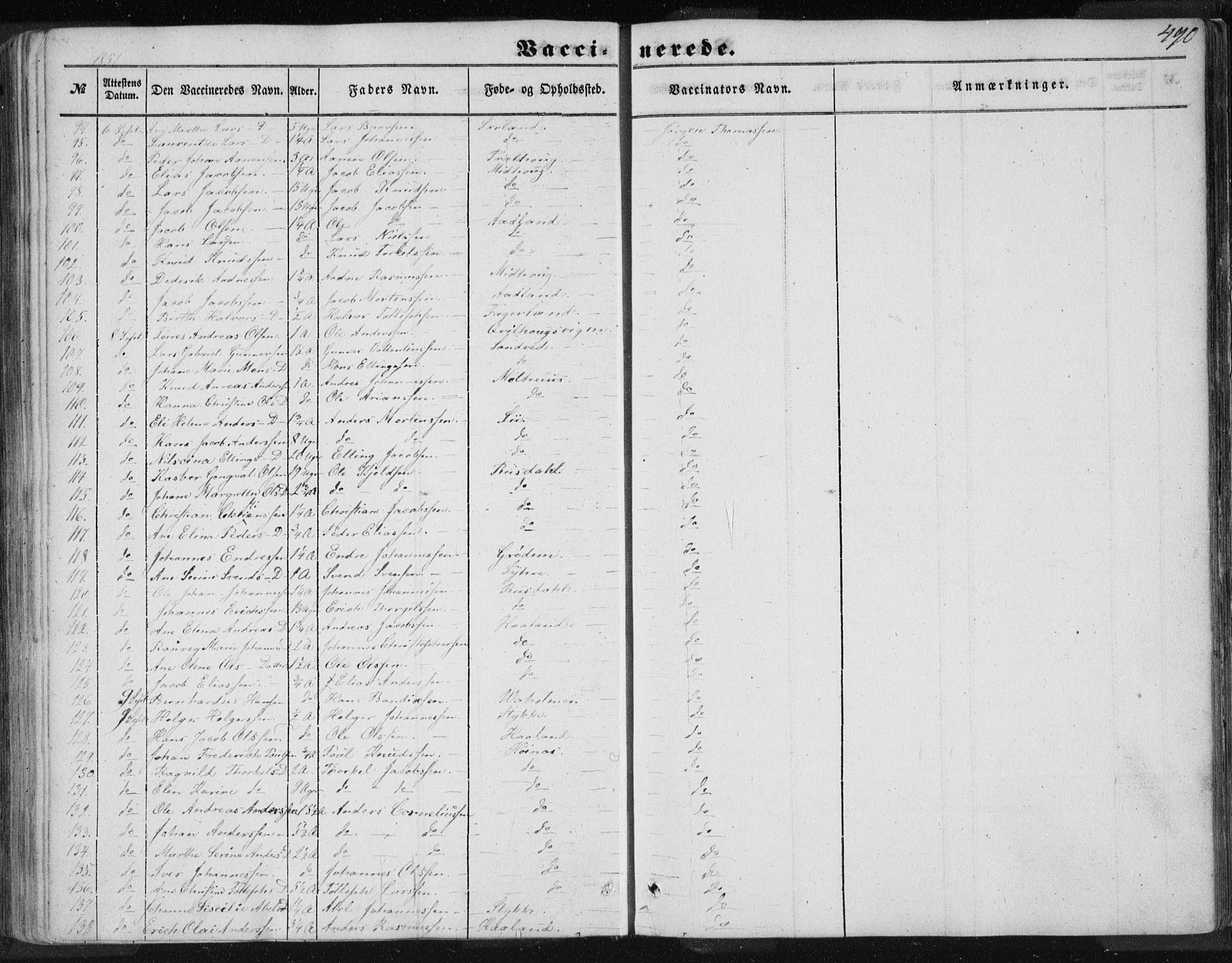 Skudenes sokneprestkontor, AV/SAST-A -101849/H/Ha/Haa/L0005: Parish register (official) no. A 3.2, 1847-1863, p. 490