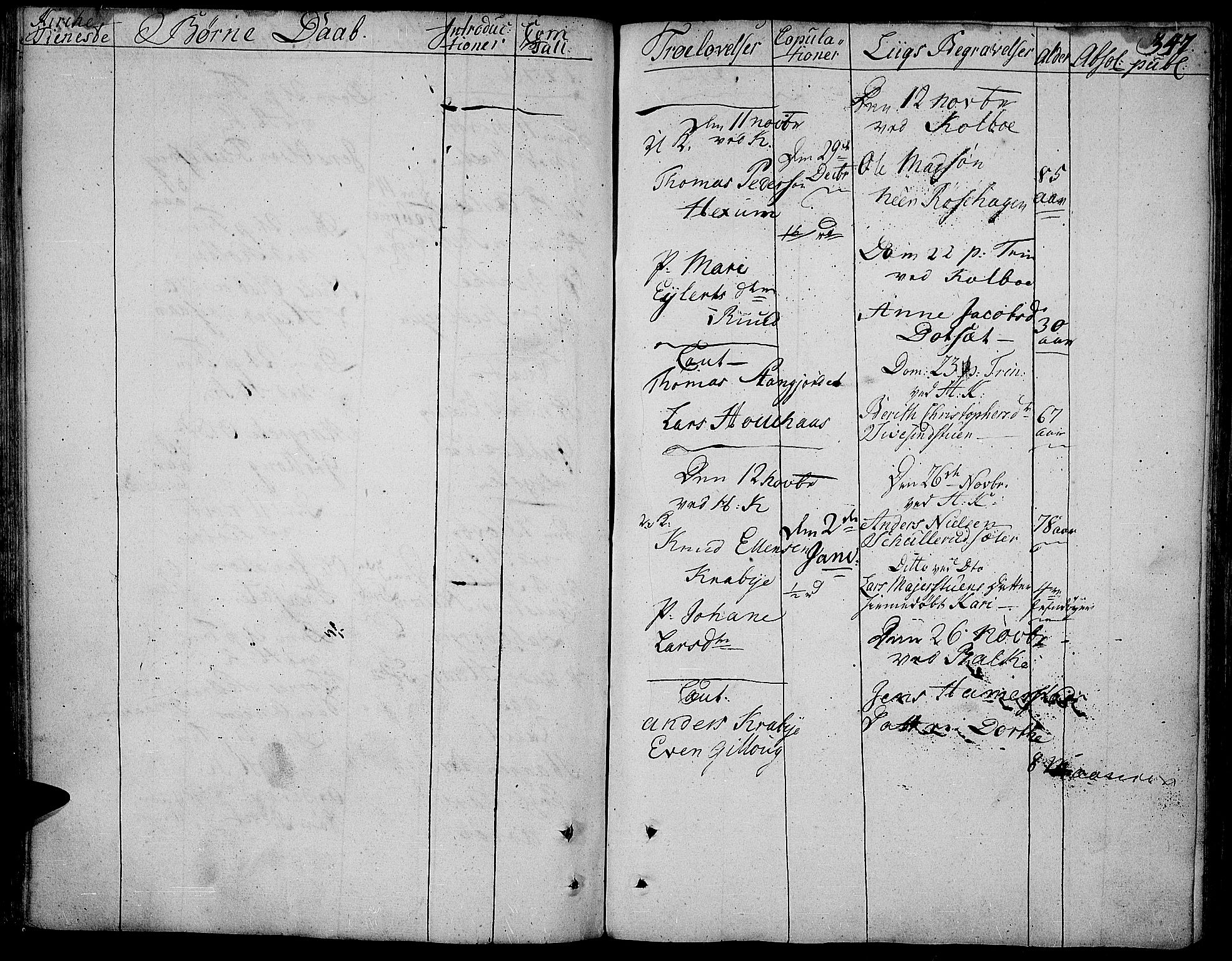 Toten prestekontor, AV/SAH-PREST-102/H/Ha/Haa/L0005: Parish register (official) no. 5, 1761-1772, p. 347