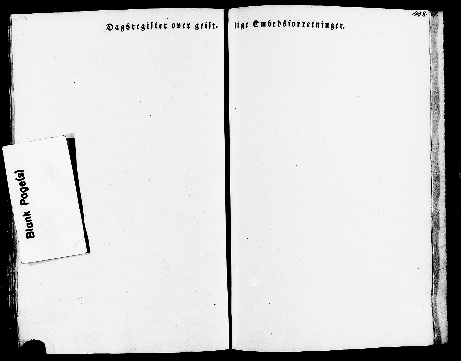 Torvastad sokneprestkontor, AV/SAST-A -101857/H/Ha/Haa/L0007: Parish register (official) no. A 7, 1838-1882, p. 458