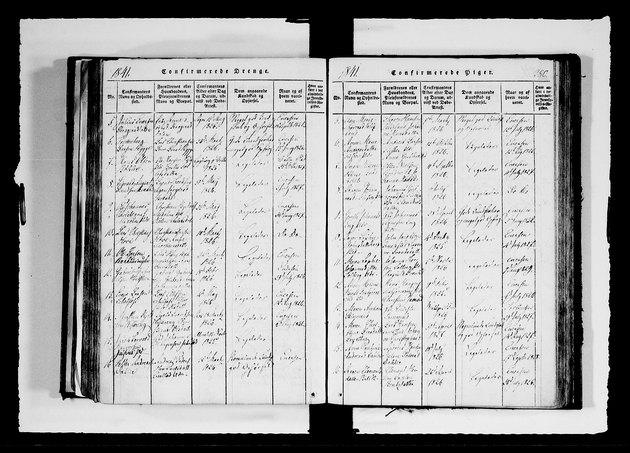 Hobøl prestekontor Kirkebøker, AV/SAO-A-2002/F/Fa/L0002: Parish register (official) no. I 2, 1814-1841, p. 280