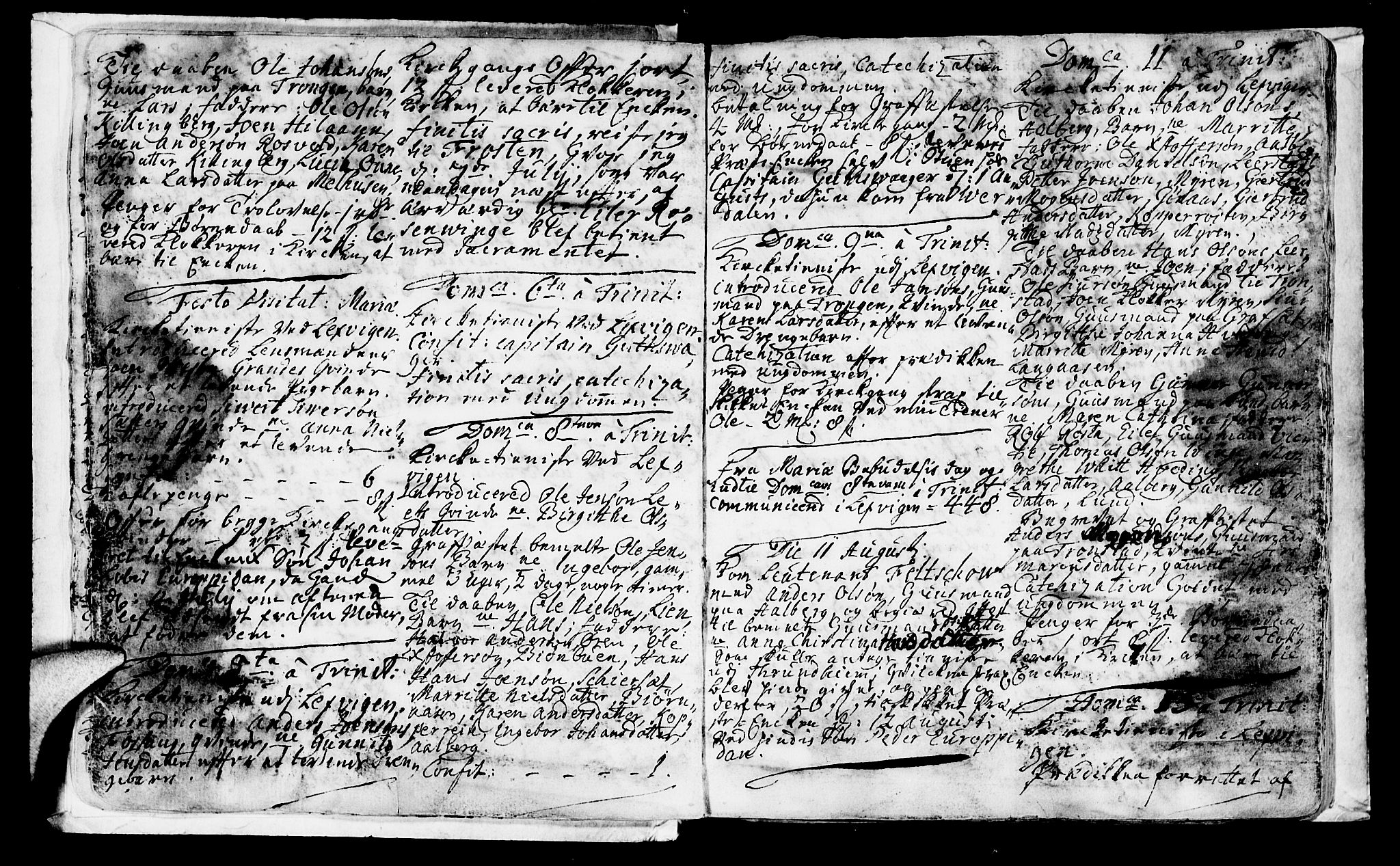 Ministerialprotokoller, klokkerbøker og fødselsregistre - Nord-Trøndelag, SAT/A-1458/701/L0002: Parish register (official) no. 701A02 /1, 1738-1752